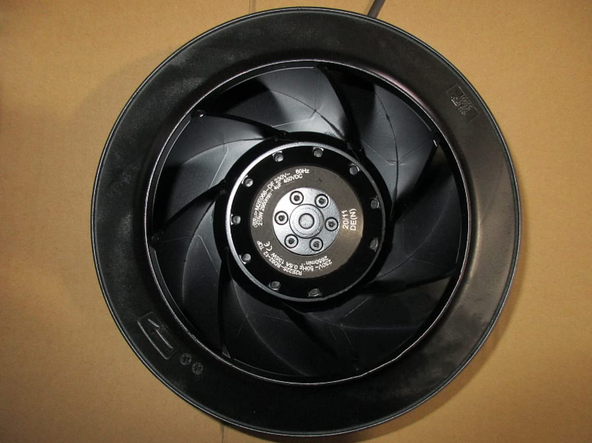 R2E225-BD92-12 230VAC 0.6A 135/210W 2650/2950min 4uf 225cm 50Hz Cooling Fan