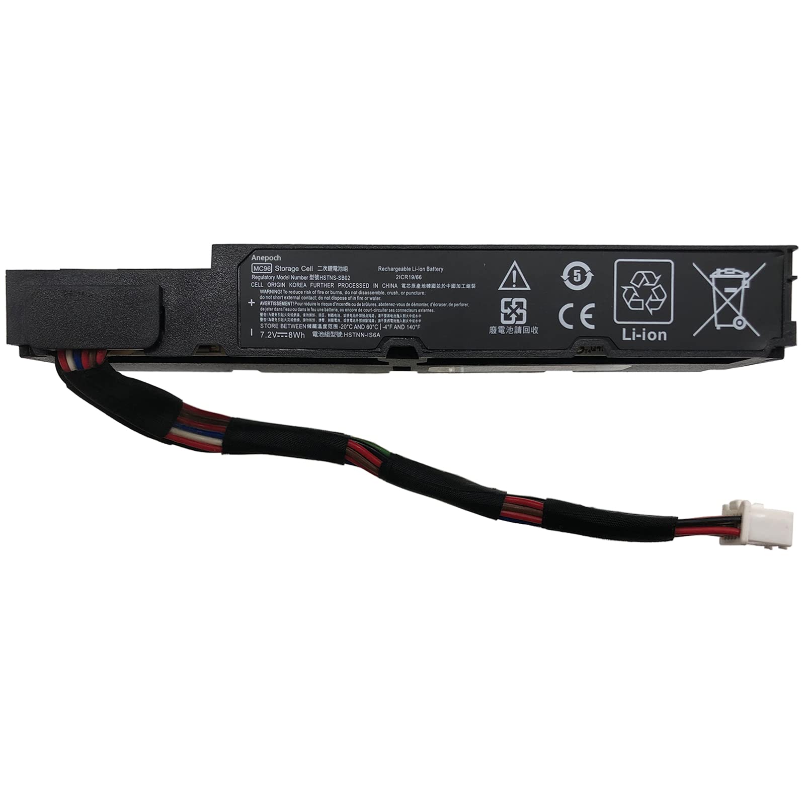 MC96 815983-001 Cache Battery Replacement for Hp Smart Array P440AR P840AR P840 P440 Raid Controller Smart Storage Series MC96G9 786761-001 878643-001 750450-001 HSTNN-IS6A 7.2V 8Wh 1100mAh