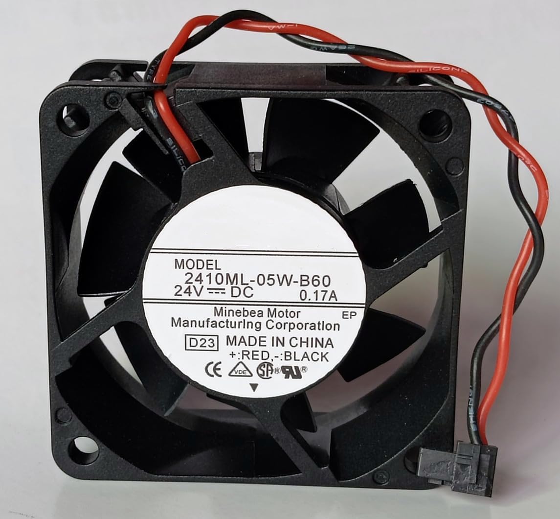 2410ML-05W-B60 DC 24V Fan 2410ML-05W-B60 DC24V 0.17A 6CM 6025 Inverter Cooling Fan