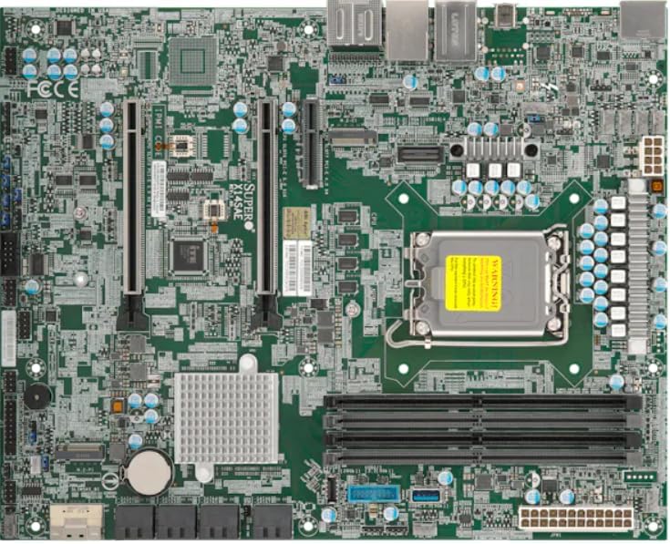 Supermicro X14SAE Retail LGA-1851 Workstation Board | Intel Core Ultra 9/7/5 | 256GB DDR5 | PCIe 5.0 & 4.0 | Dual M.2 | 2.5G & 1G LAN | AMT/vPro|B0FF1XKY1S