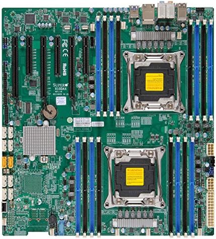 Supermicro Motherboard MBD-X10DAI-B LGA2011 E5-2600V3 C612 DDR4 PCI-Express SATA