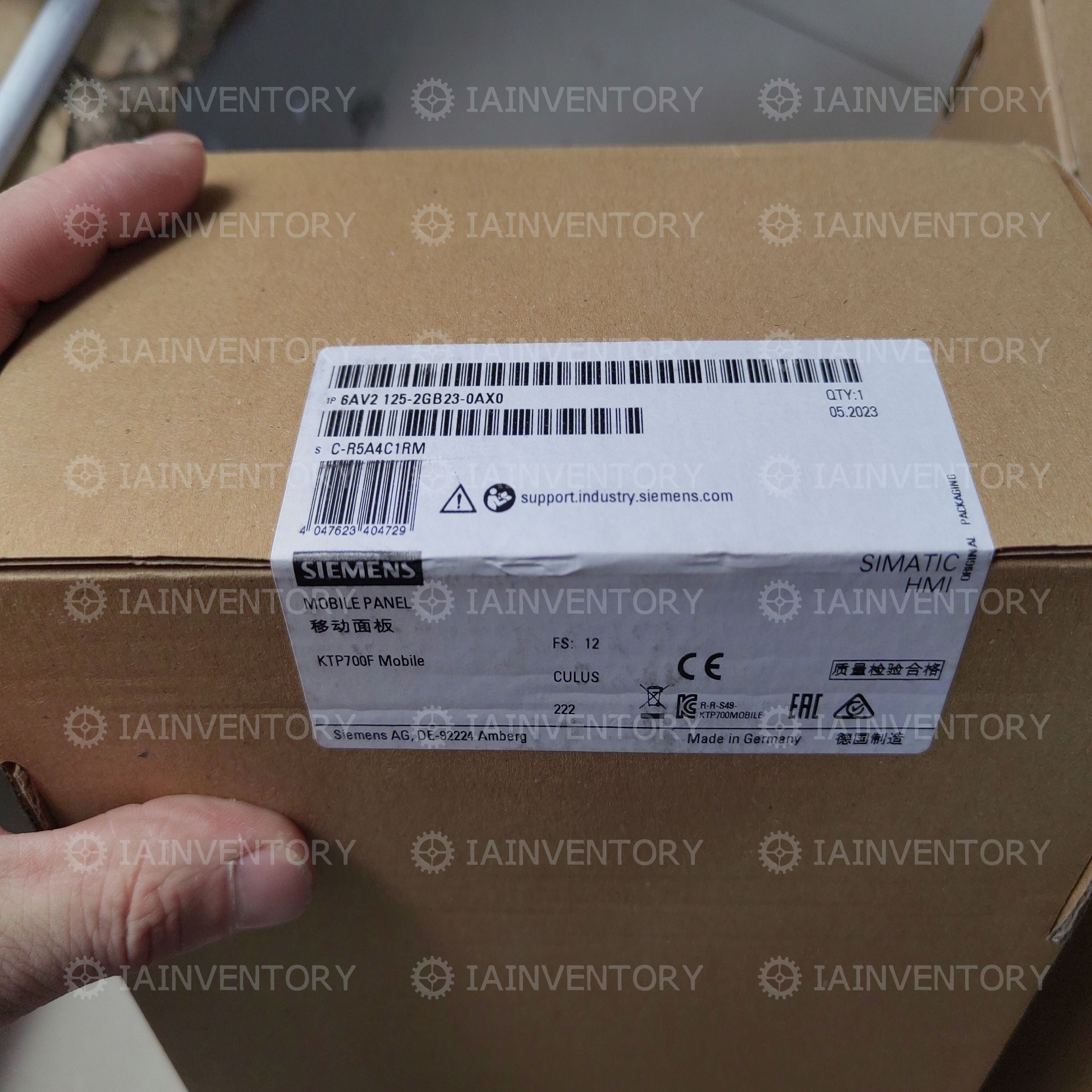 Siemens 6AV2125-2GB23-0AX0 Module 6AV21252GB230AX0