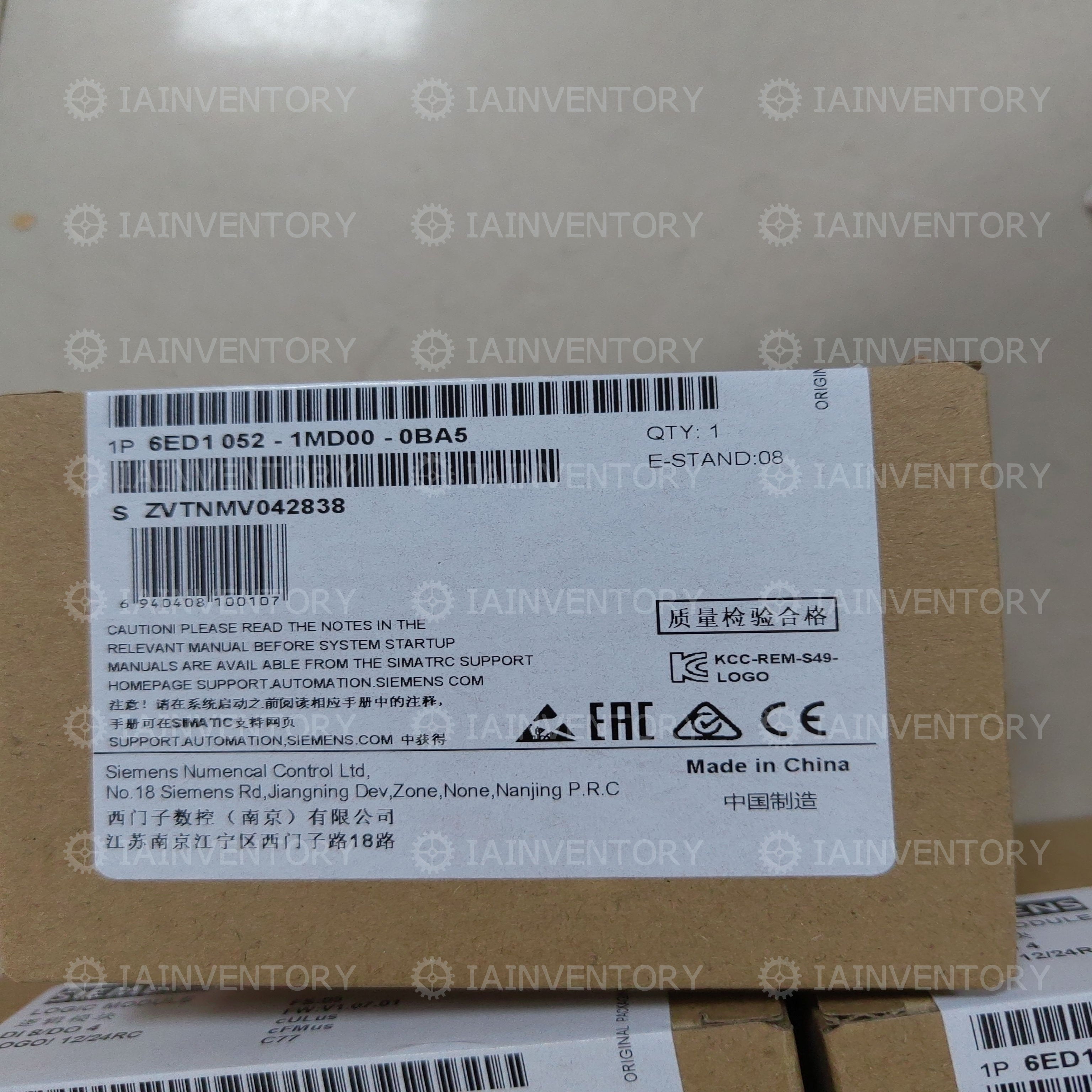 SIEMENS 6ED1052-1MD00-0BA5 Controller
