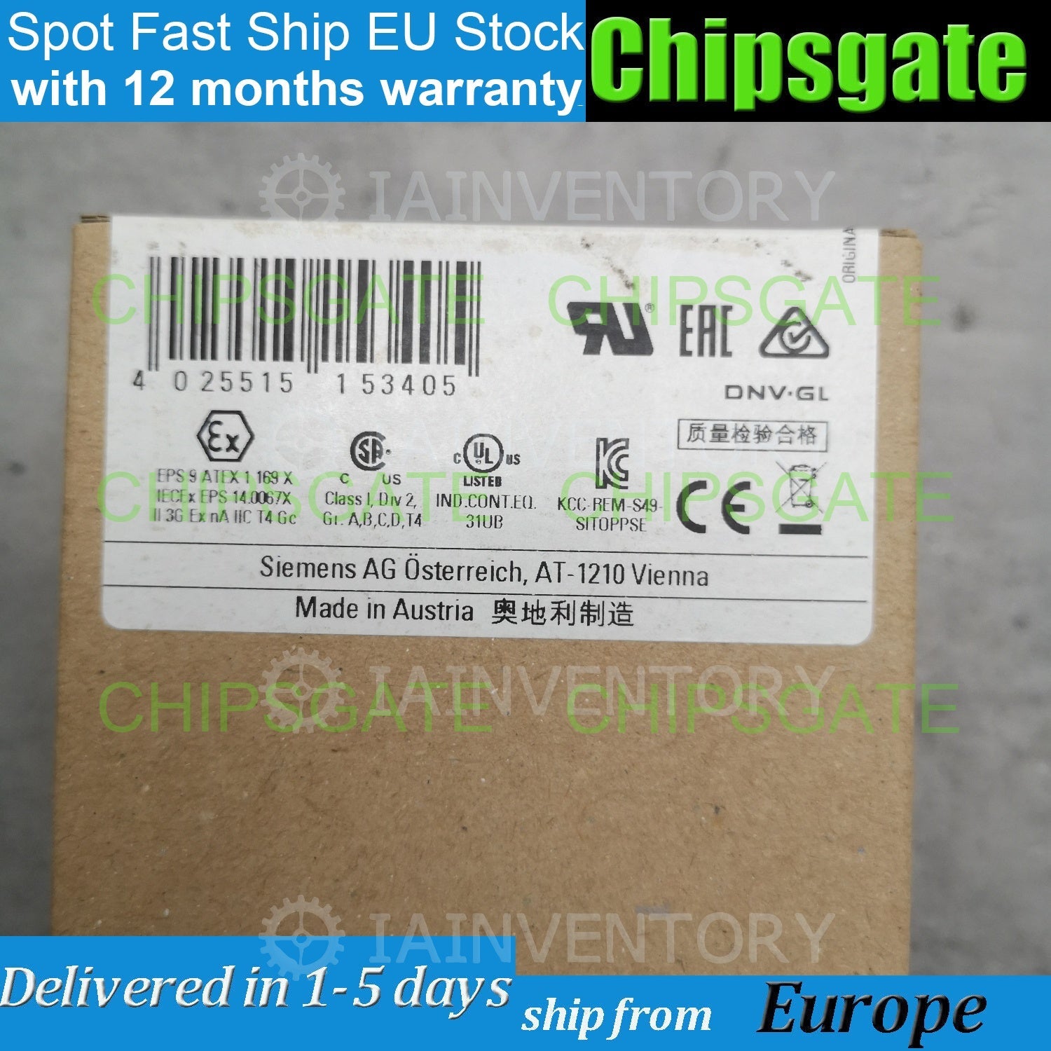 Siemens 6EP1961-2BA41 Module 6EP1 961-2BA41