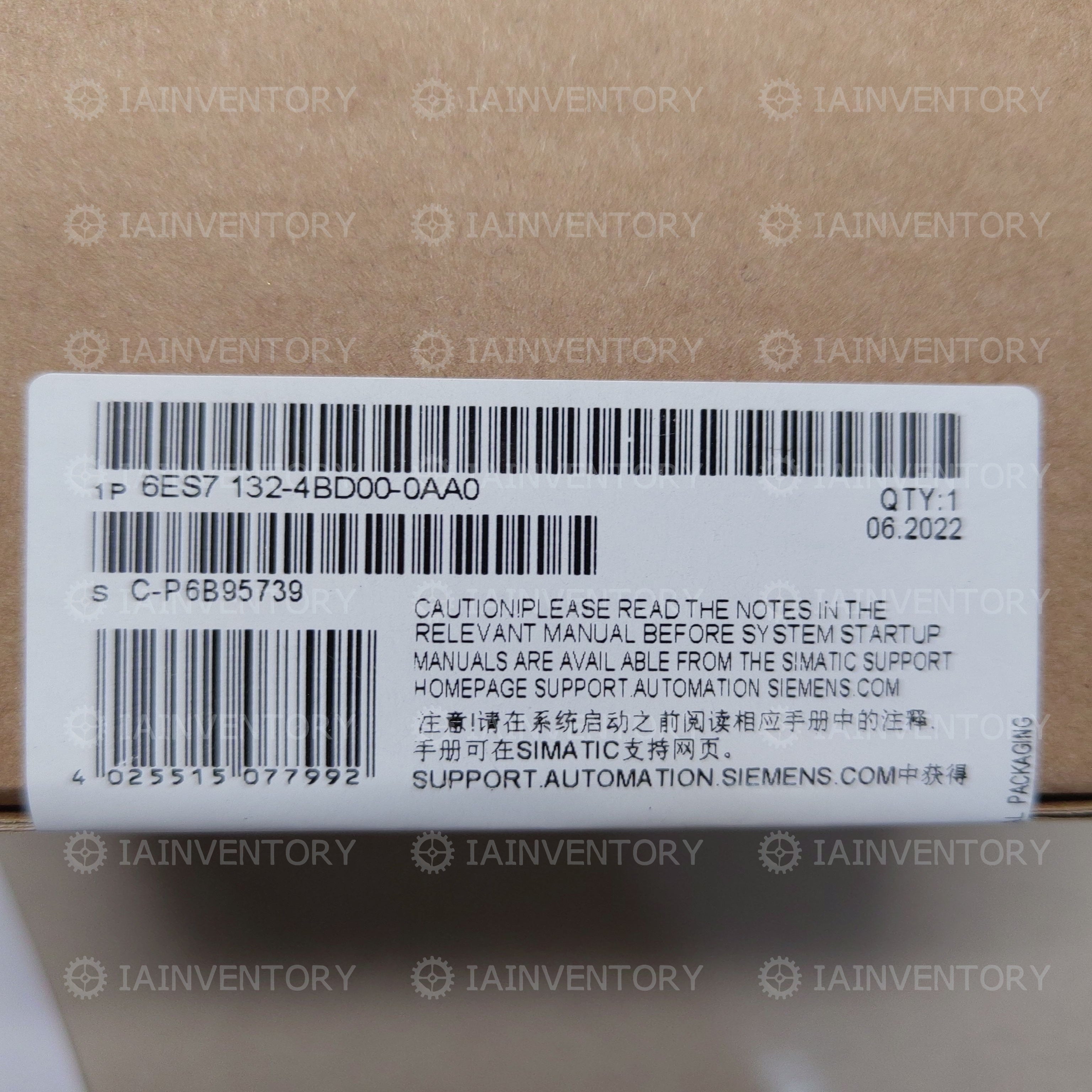 SIEMENS 6ES7132-4BD00-0AA0