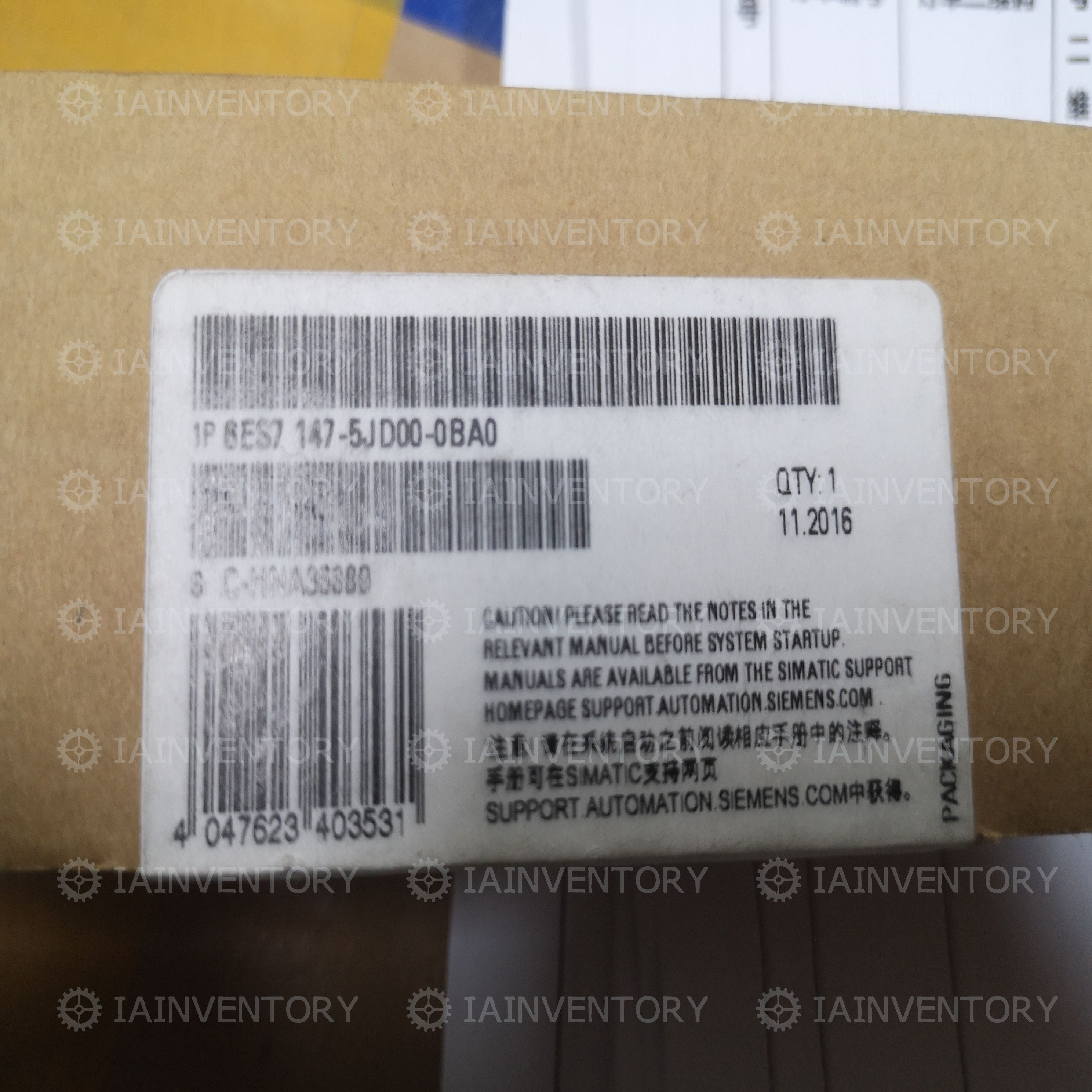 Siemens 6ES7147-5JD00-0BA0 Module 6ES7 147-5JD00-0BA0