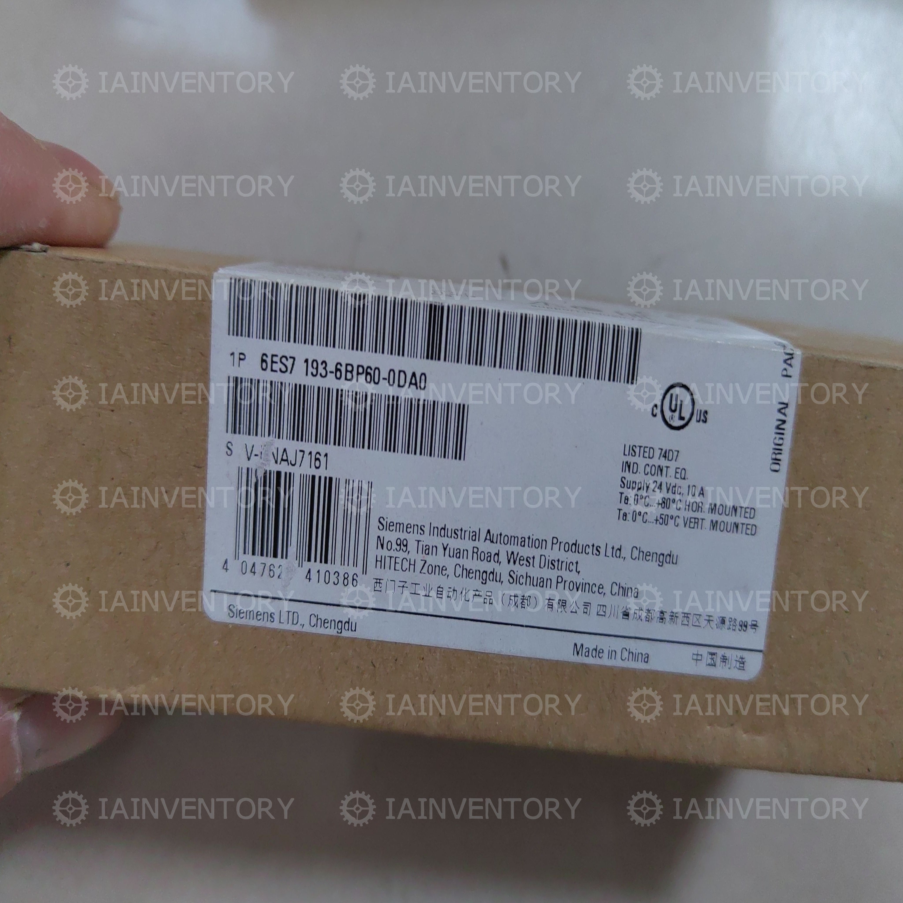 Siemens 6ES7193-6BP60-0DA0 Module 6ES7 193-6BP60-0DA0