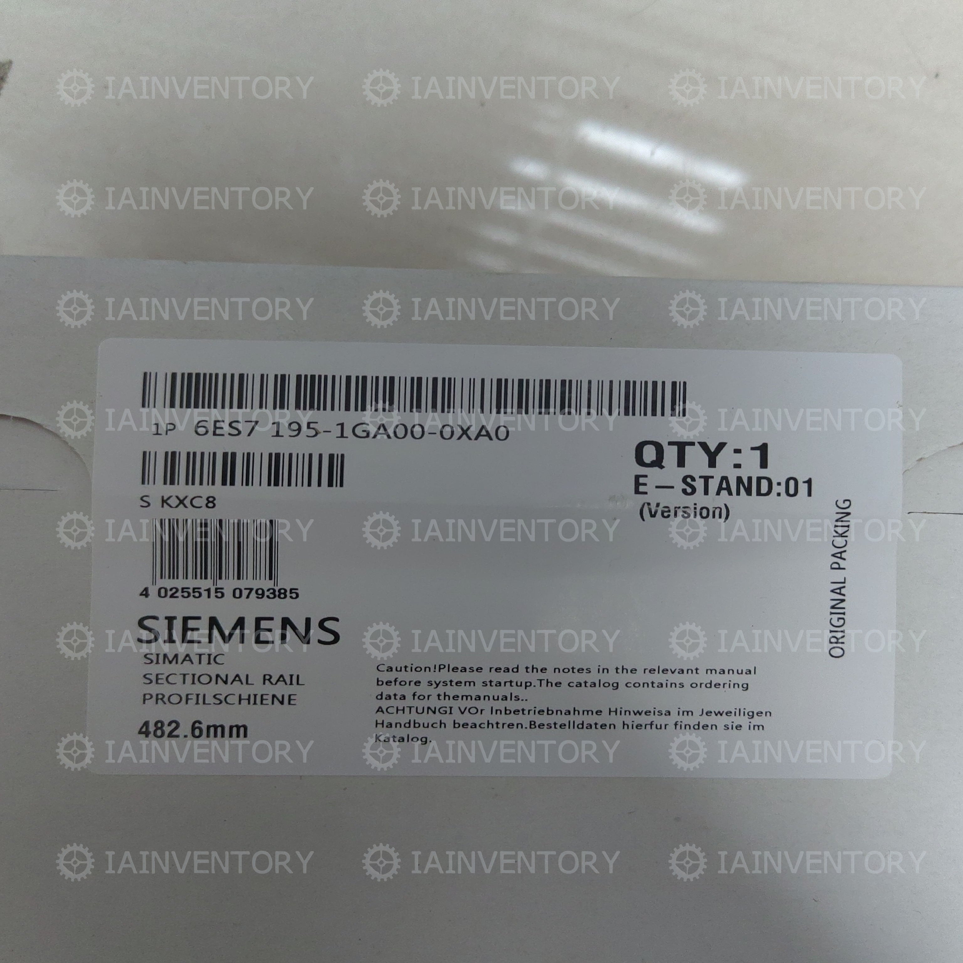 SIEMENS 6ES7195-1GA00-0XA0