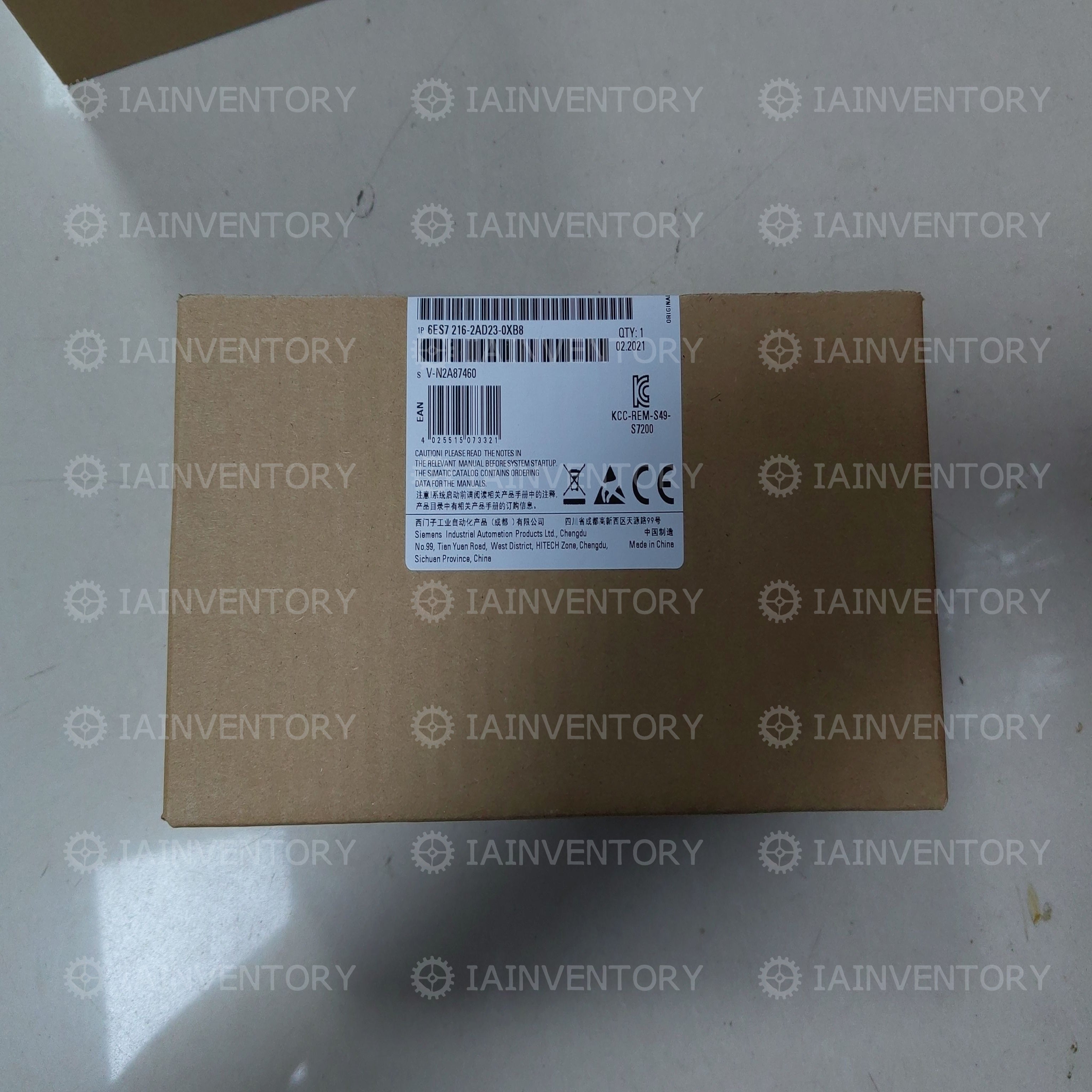 Siemens 6ES7216-2AD23-0XB8 PLC Module