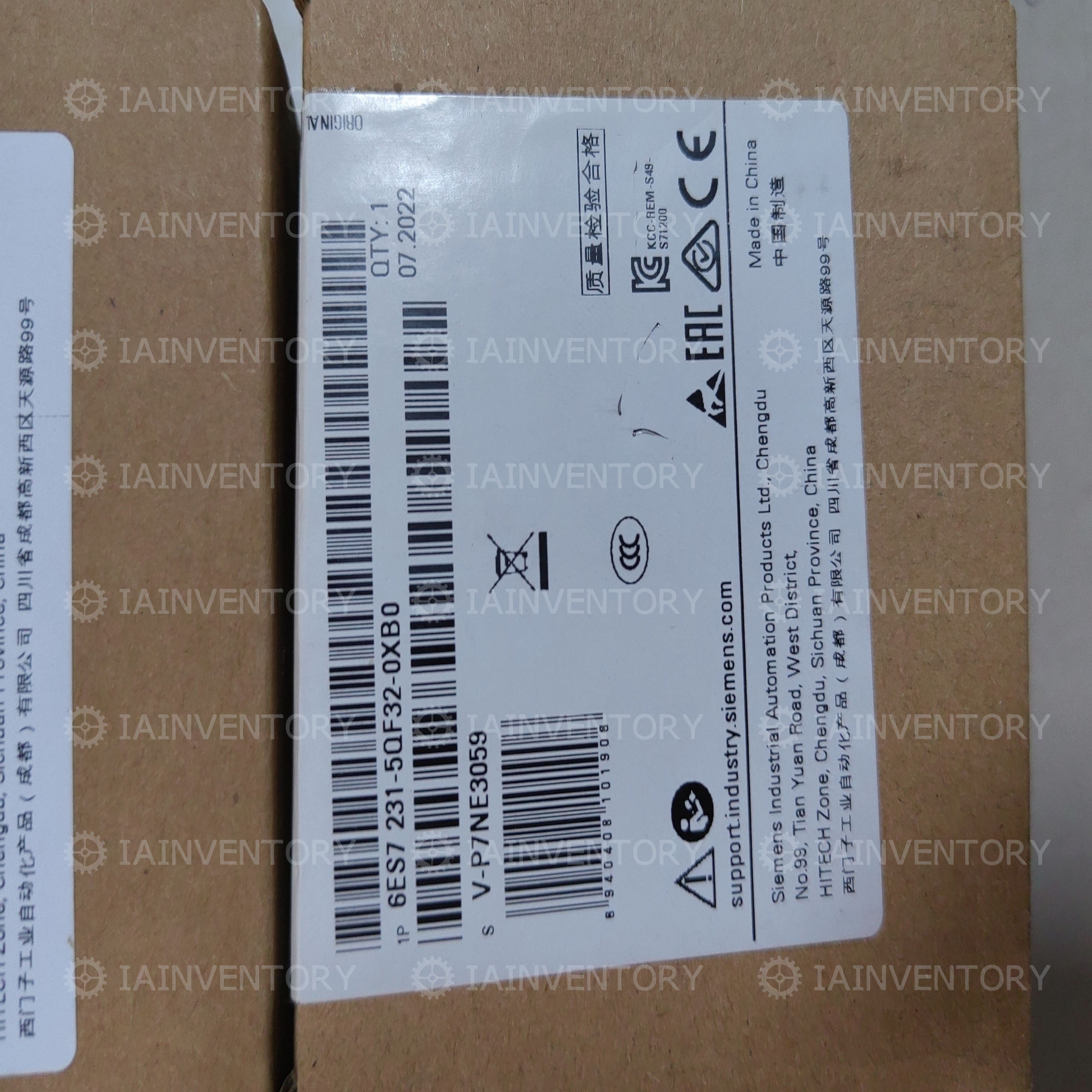 Siemens 6es7231-5qf32-0xb0 6es7 2315qf320xb0 PLC module