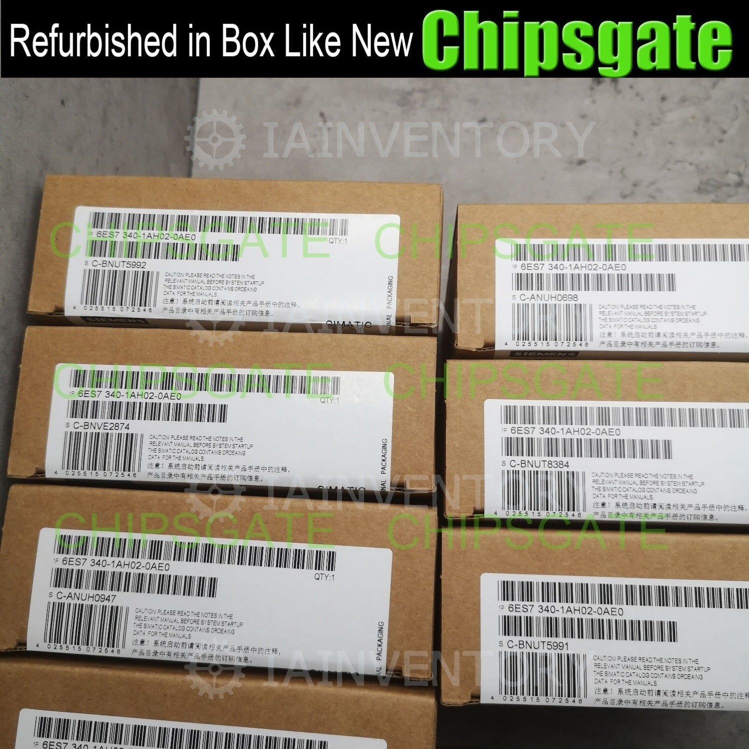 Siemens 6ES7340-1AH02-0AE0 6ES7 340-1AH02-0AE0 SIMATIC S7-300 340