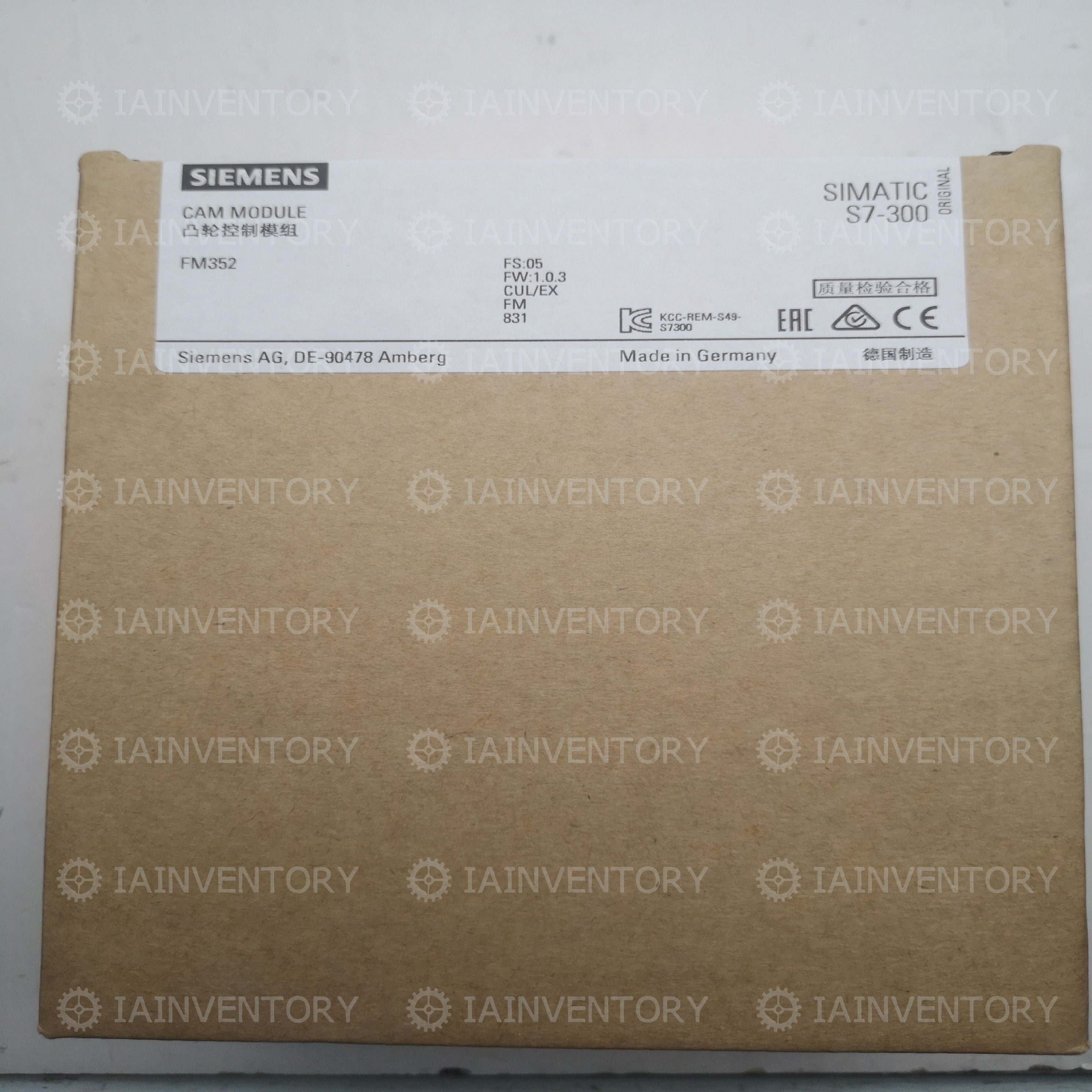 Siemens 6ES7352-1AH02-0AE0 6ES7 352-1AH02-0AE0