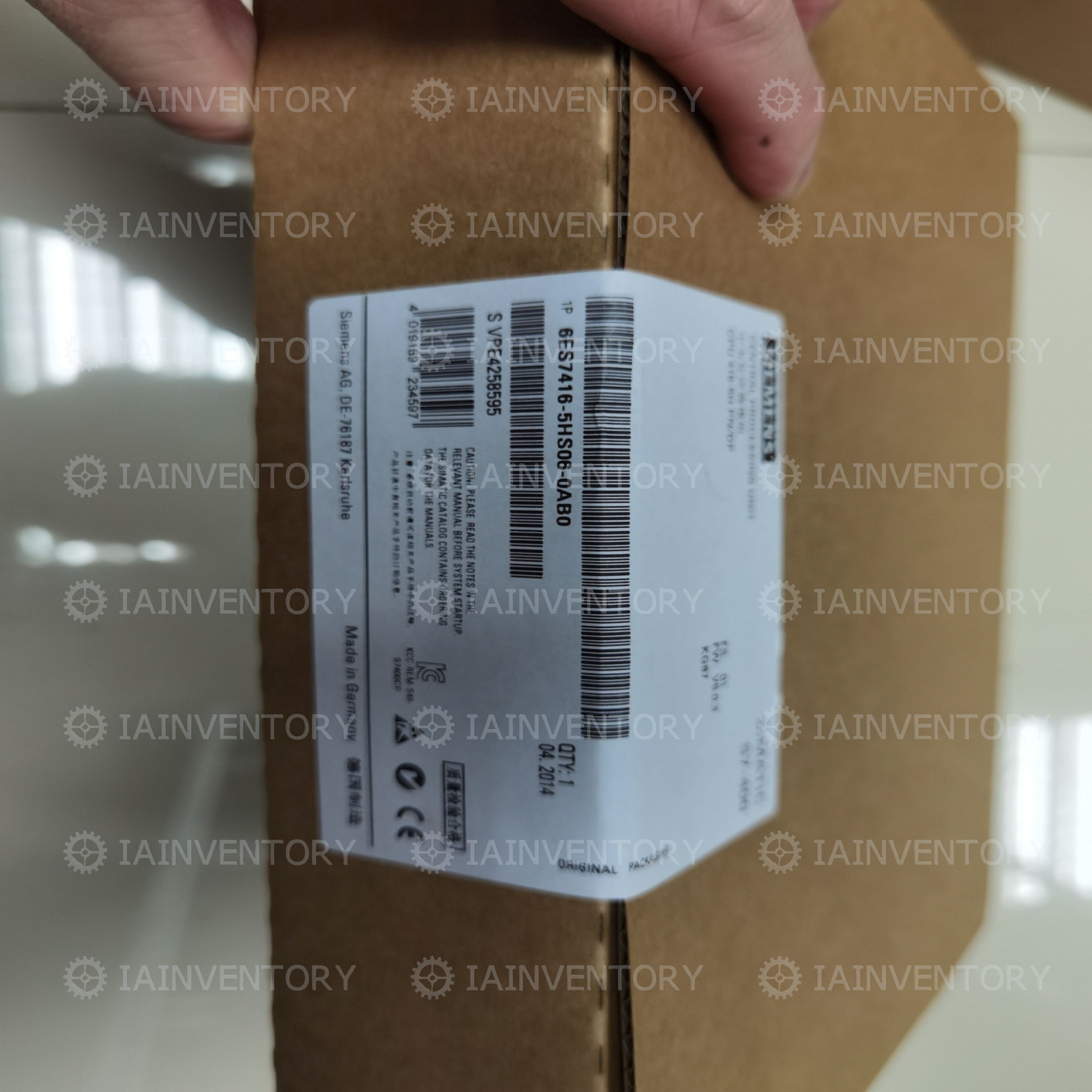 SIEMENS 6ES7416-5HS06-0AB0 CENTRAL PROCESSING UNIT S7-400