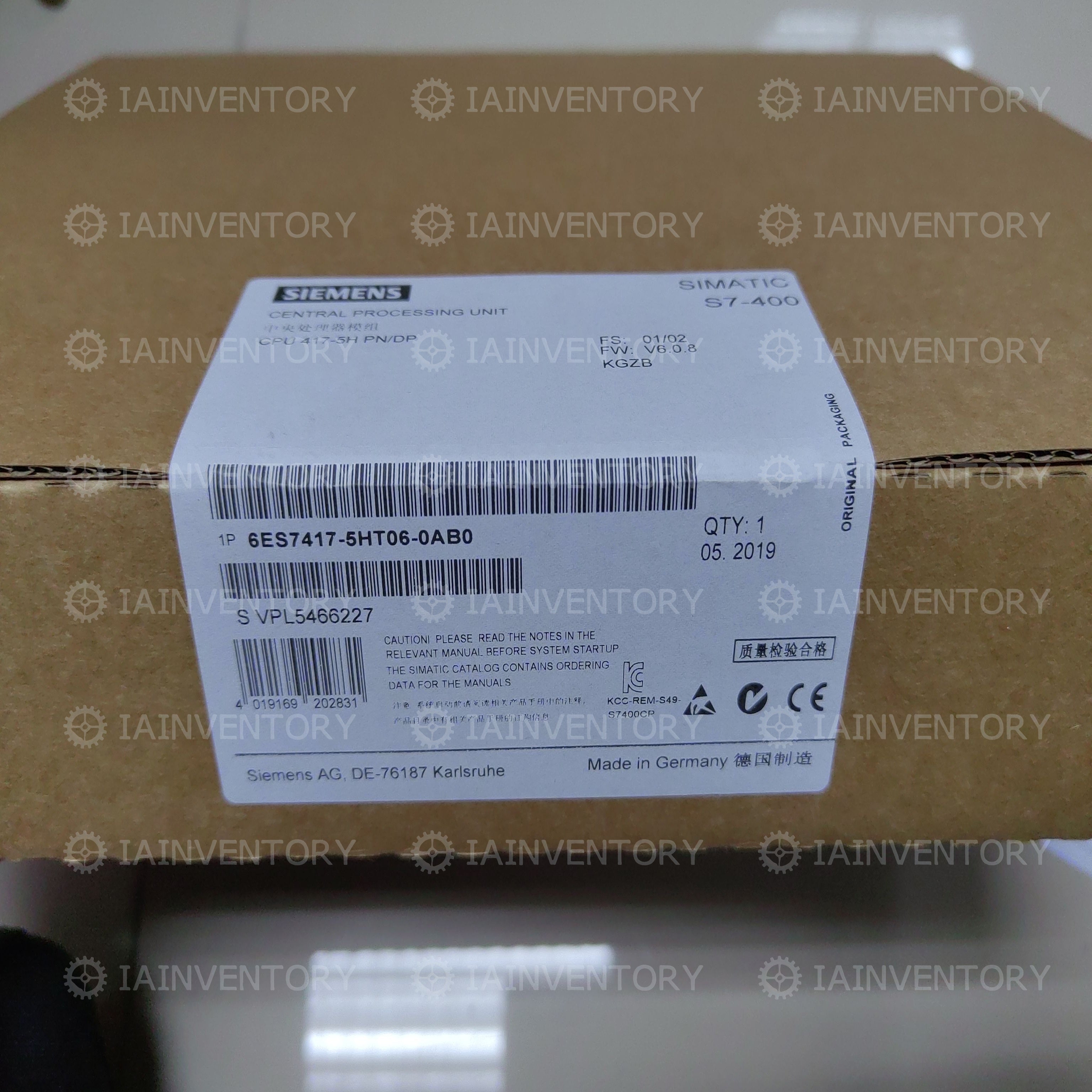 Siemens 6ES7417-5HT06-0AB0