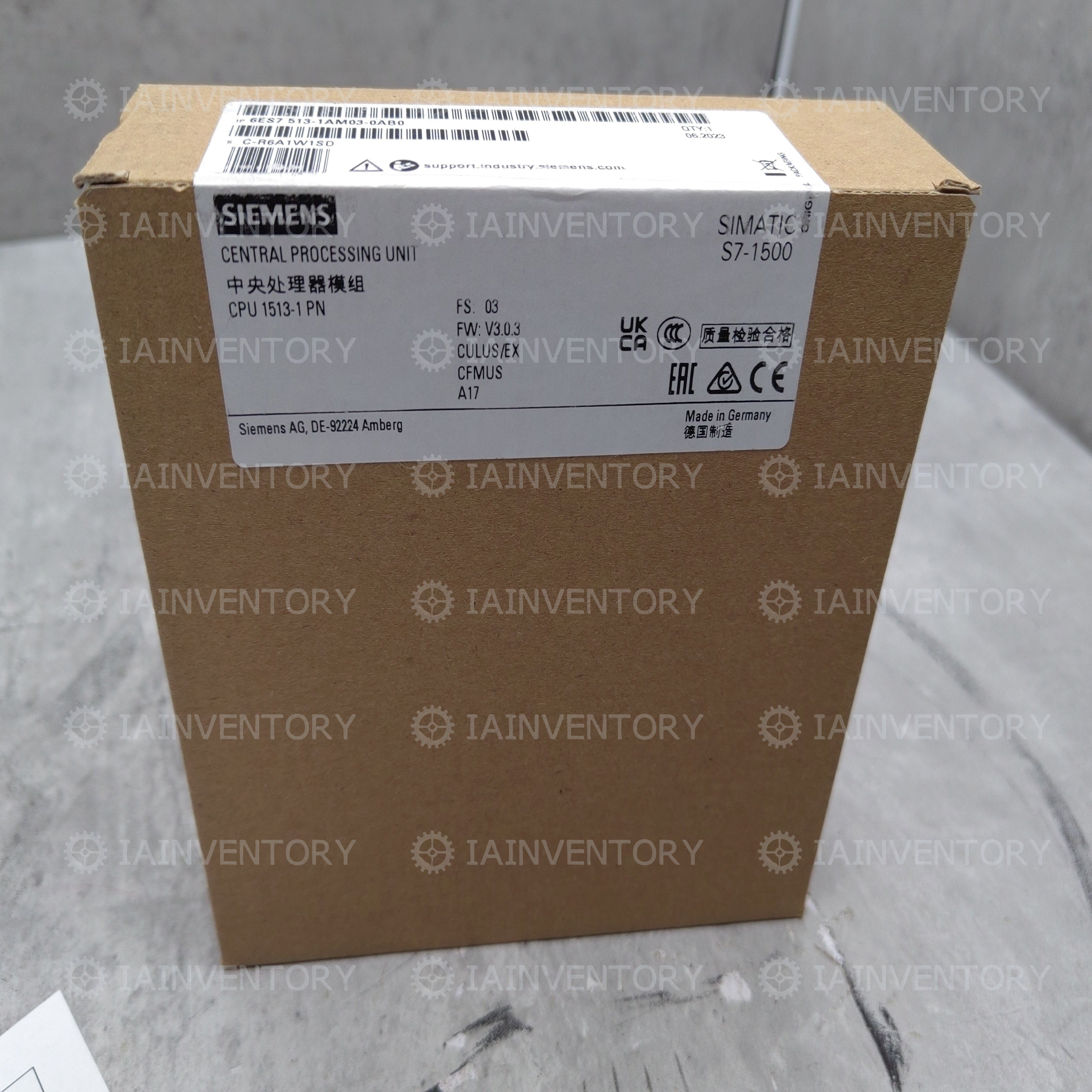 Siemens 6ES7513-1AM03-0AB0