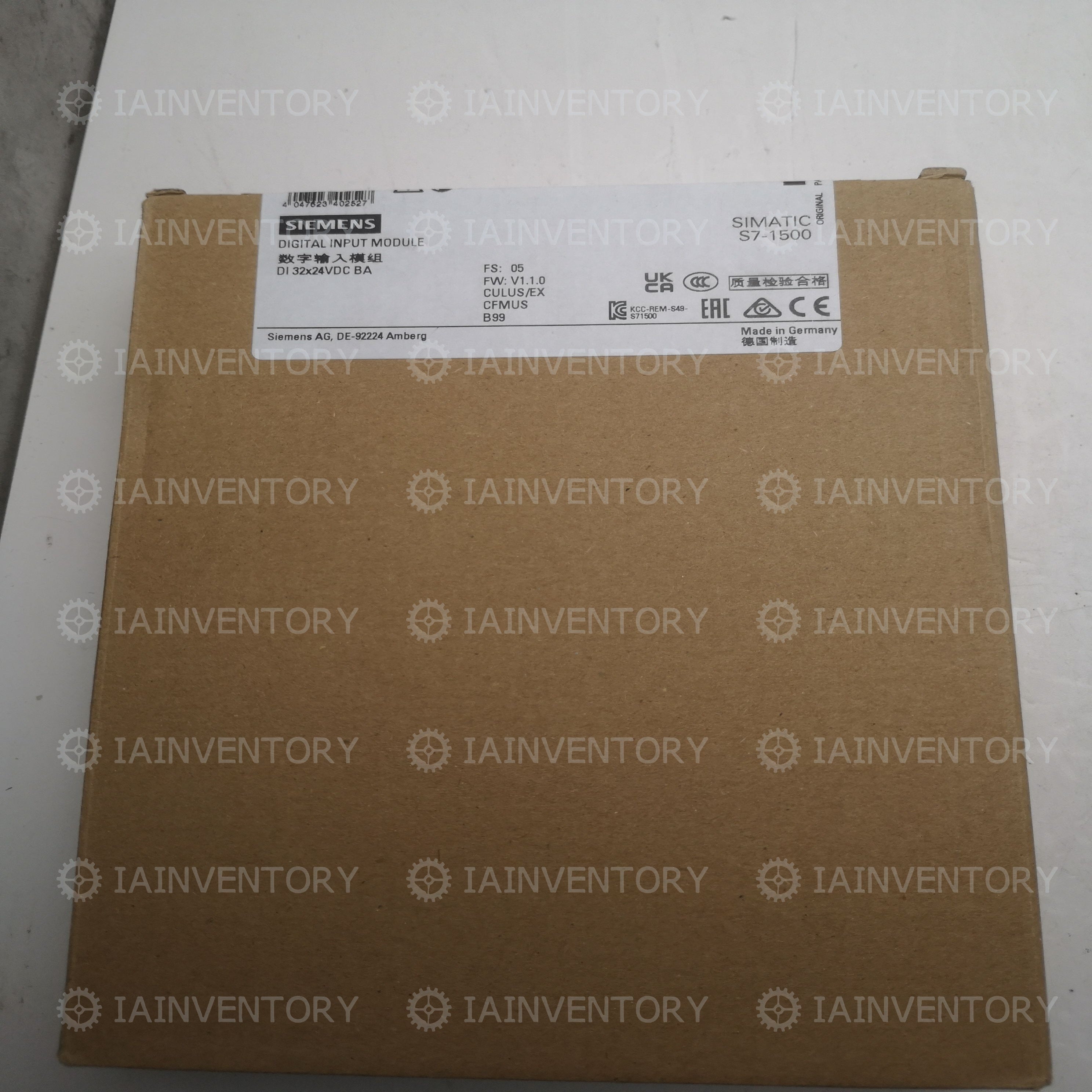 SIEMENS 6ES7521-1BL10-0AA0 6ES7 521-1BL10-0AA0