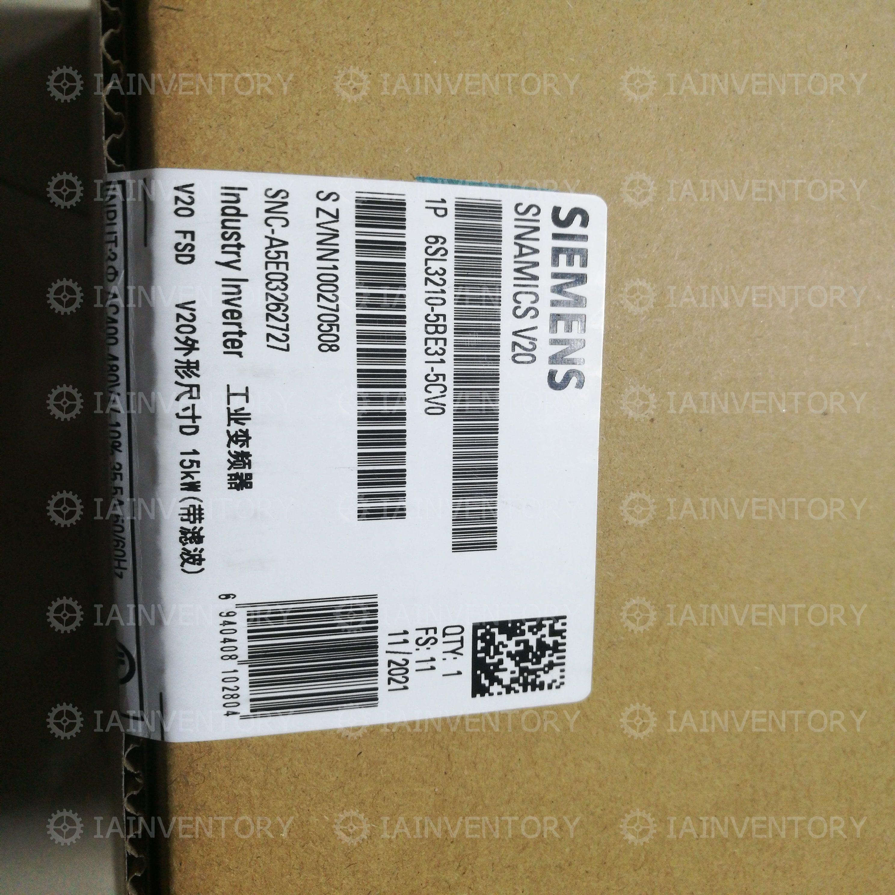 SIEMENS 6FX3002-5CL12-1AD0