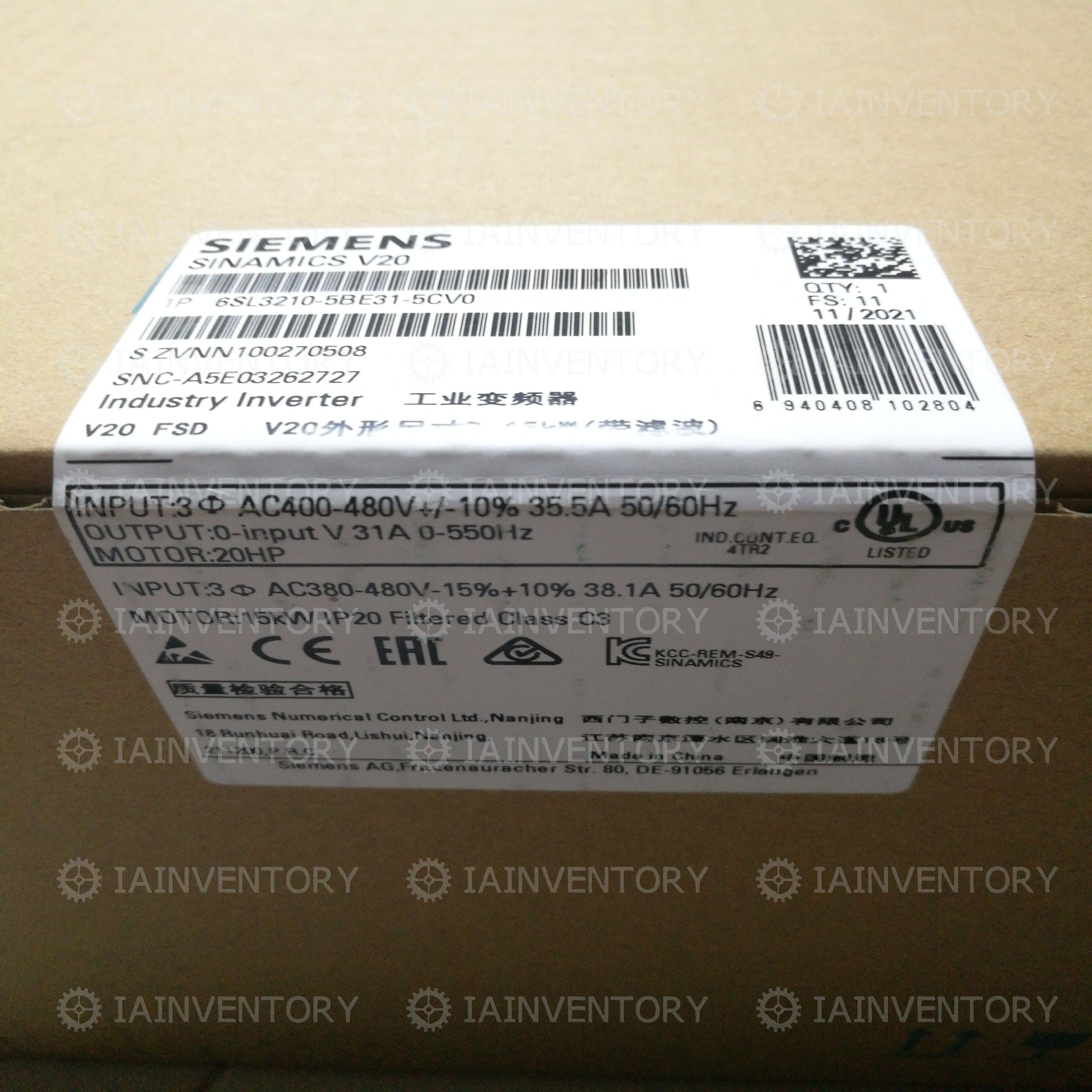 SIEMENS 6FX3002-5CL12-1AD0