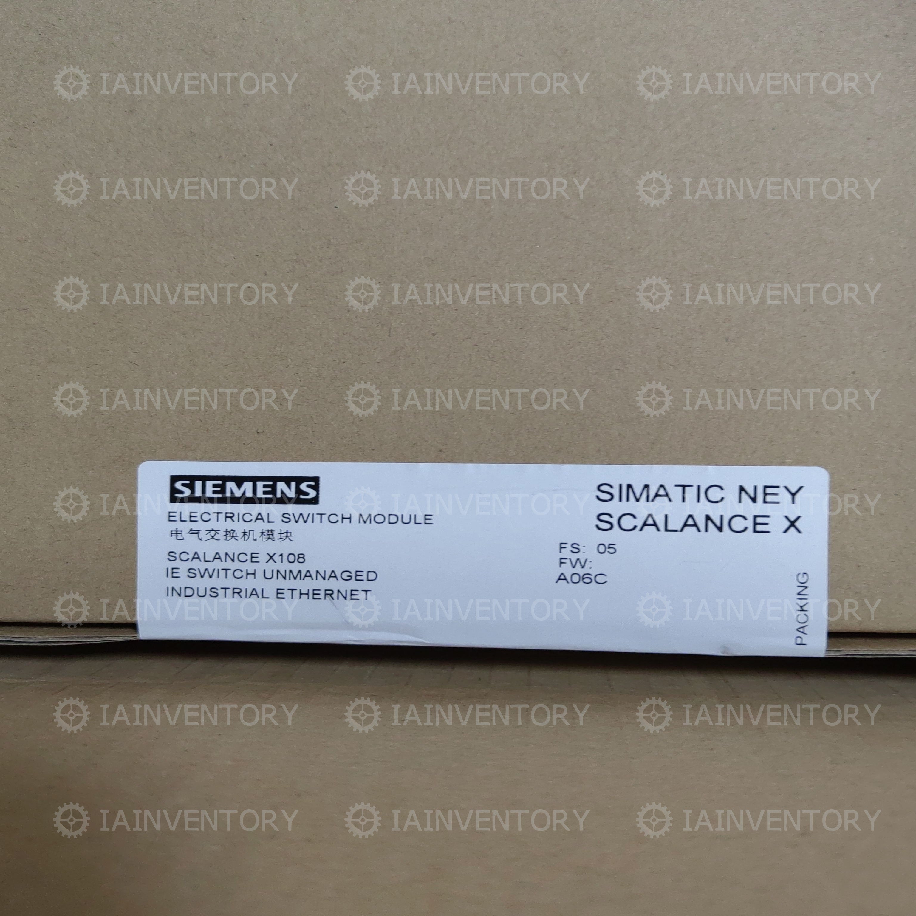 SIEMENS 6GK5 108-0BA00-2AA3 6GK5108-0BA00-2AA3 Electrical Switch Module