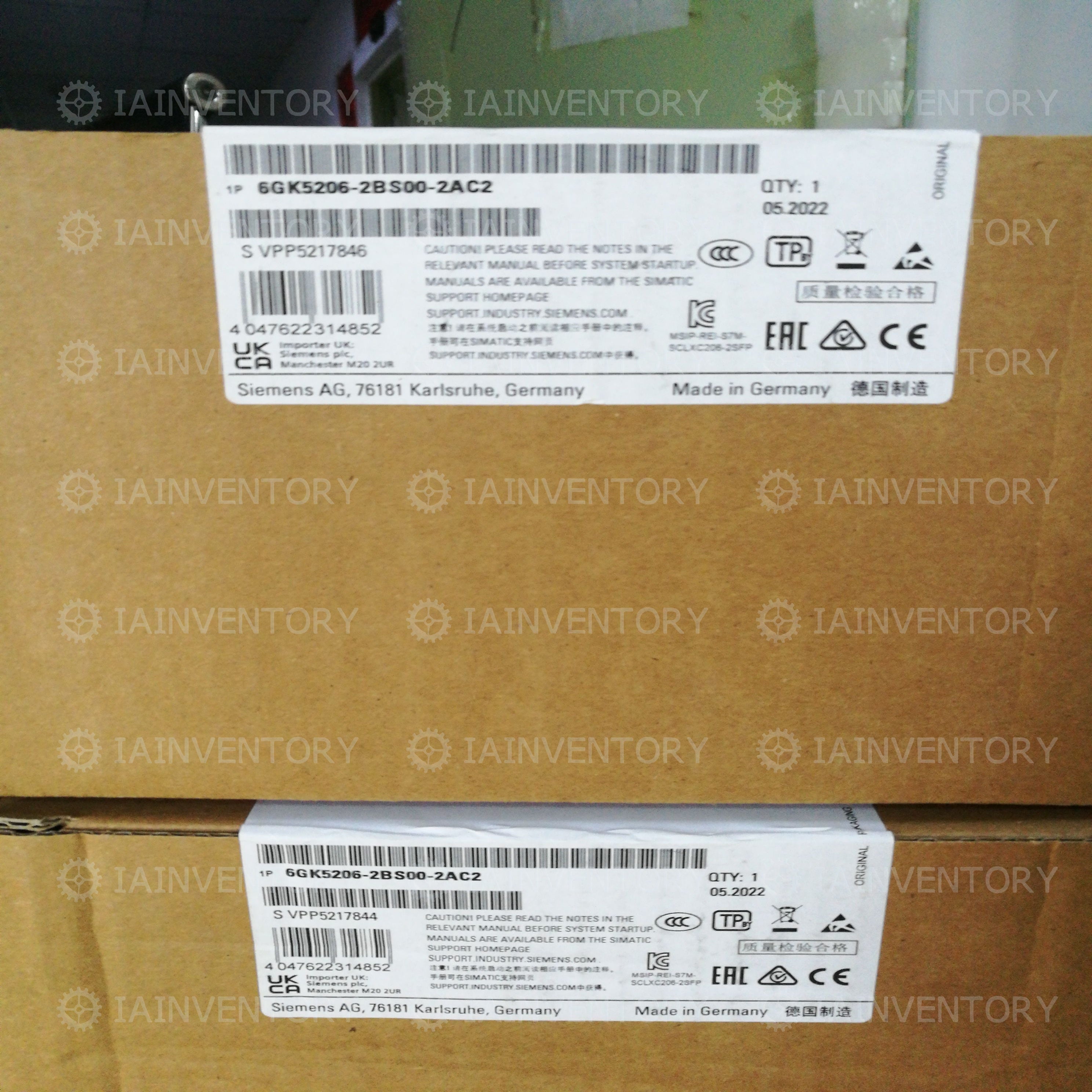 SIEMENS 6GK5206-2BS00-2AC2 6GK5 206-2BS00-2AC2