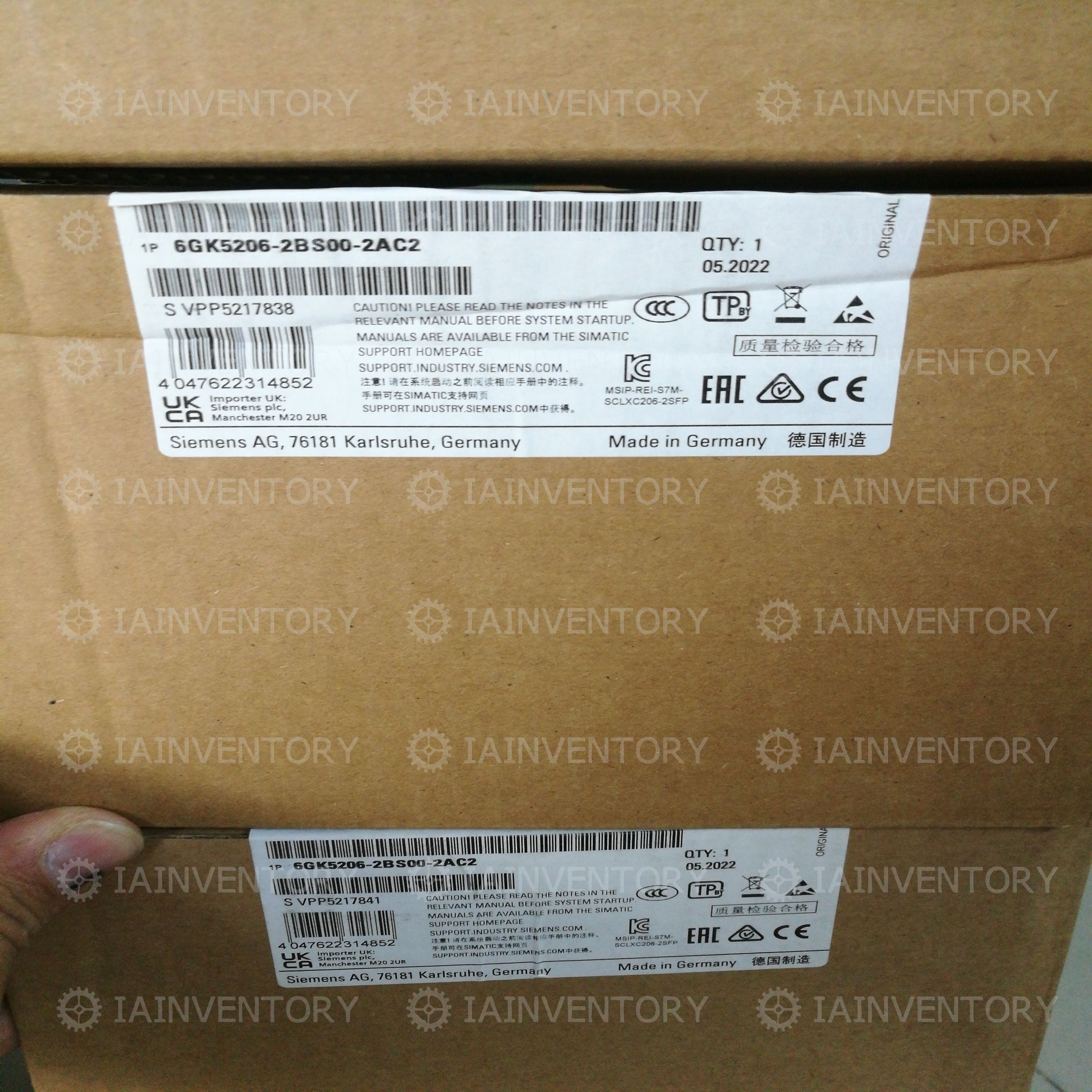 SIEMENS 6GK5206-2BS00-2AC2 6GK5 206-2BS00-2AC2