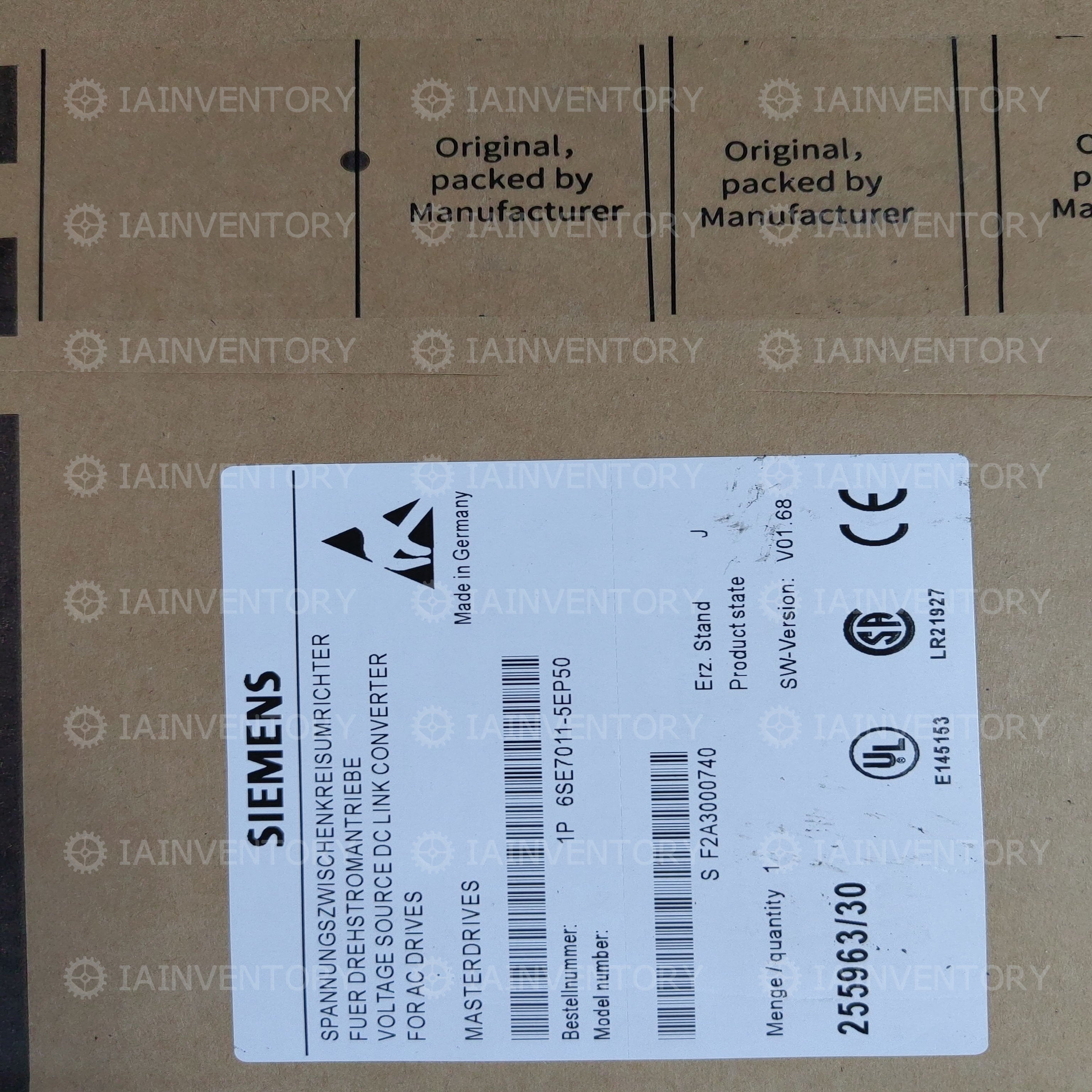 SIEMENS 6SE7011-5EP50