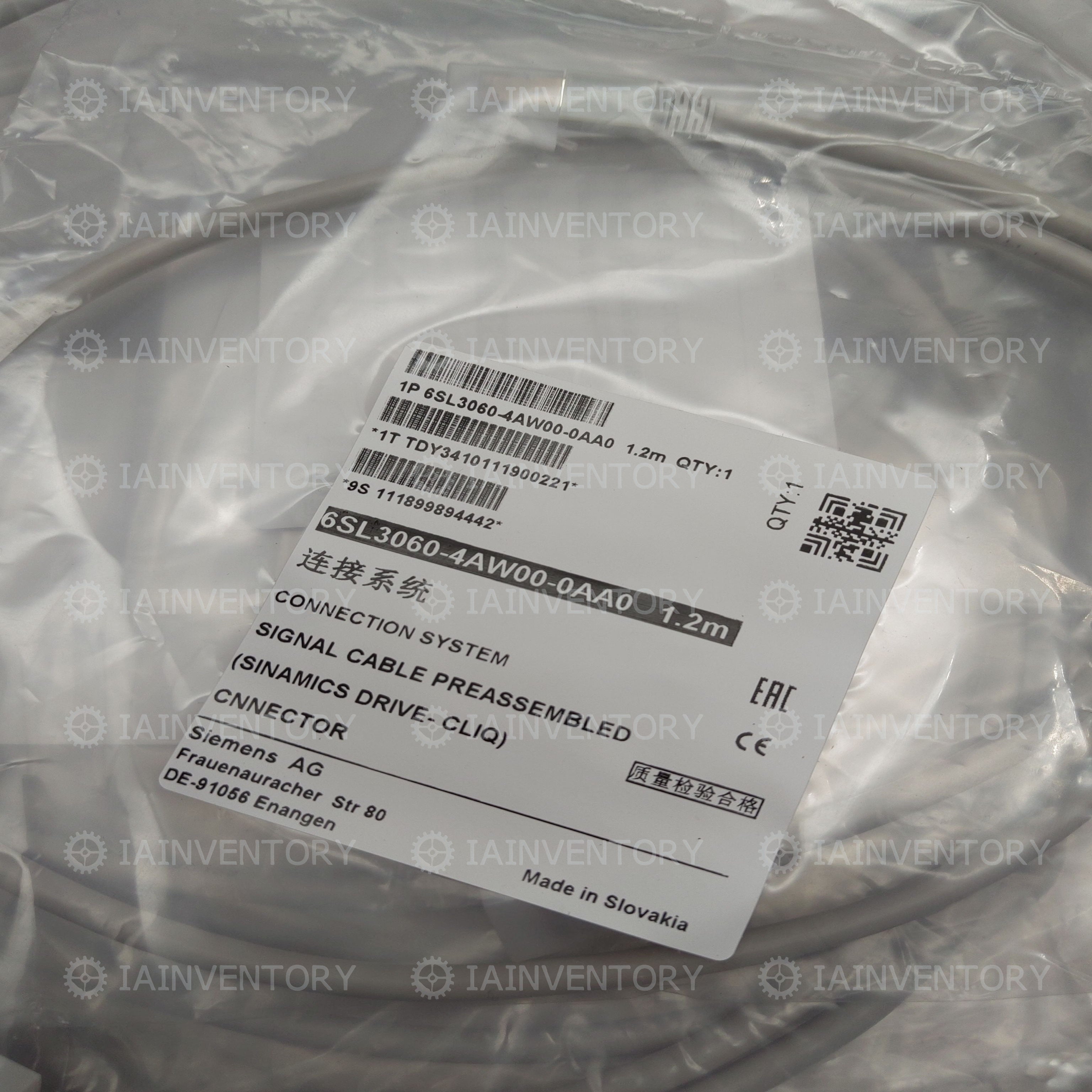 FOR Siemens drive-CLIQ Line 6SL3060-4AW00-0AA0 1.2M 6SL3060-4AJ20-0AA0 2.8M