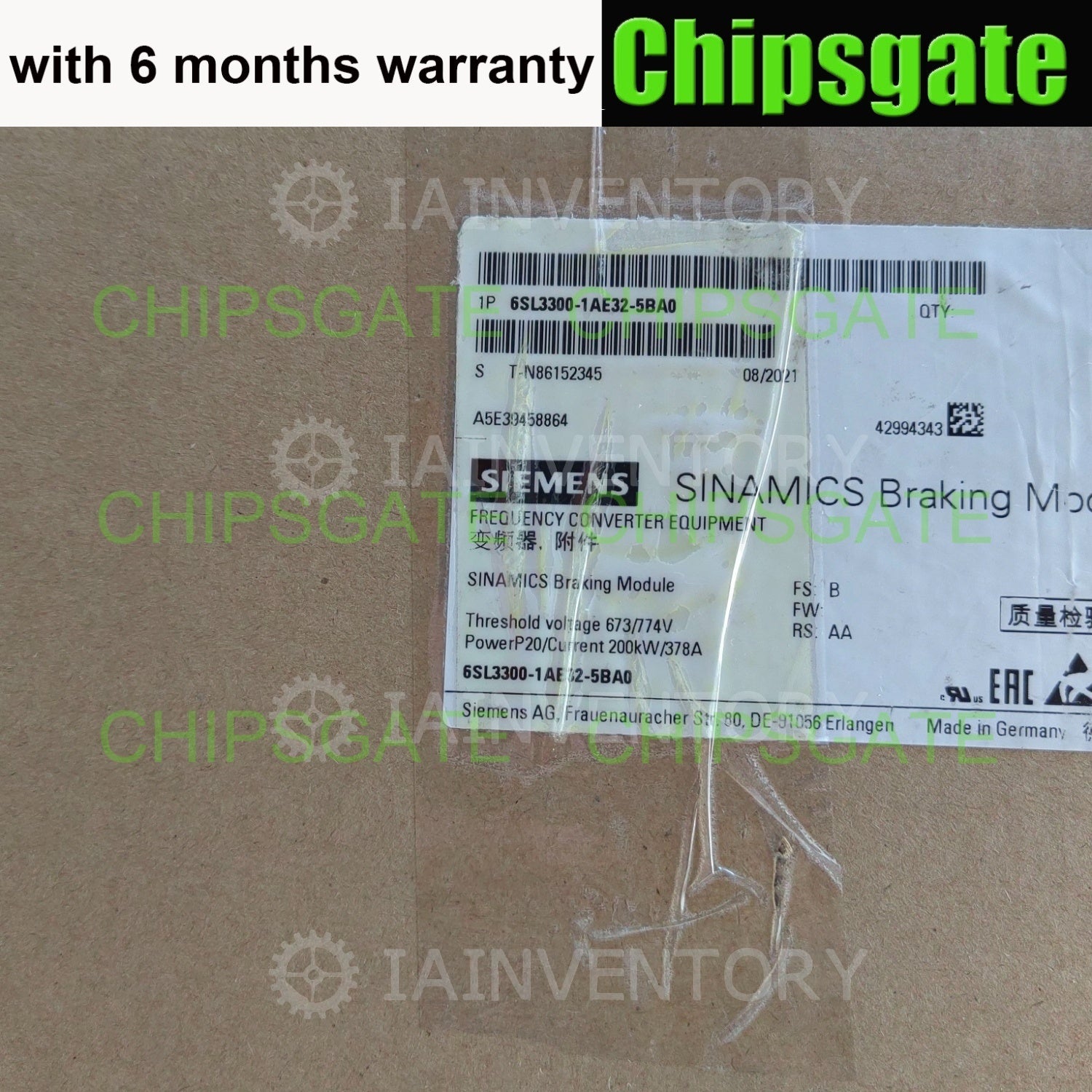 1PC? Siemens? 6SL3300-1AE32-5BA0