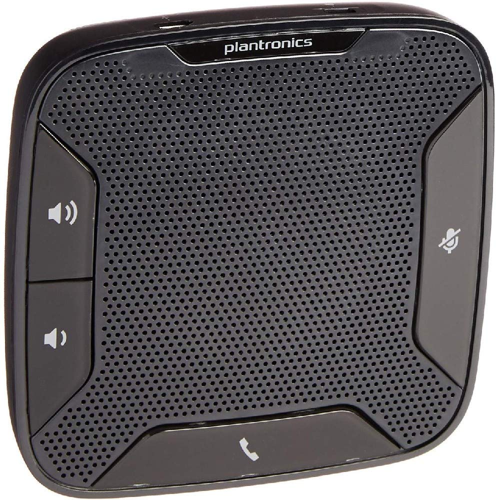 Plantronics Calisto 610 Portable USB Speakerphone – Model 201859-01, Black, Compatible with PC/Mac (Renewed)