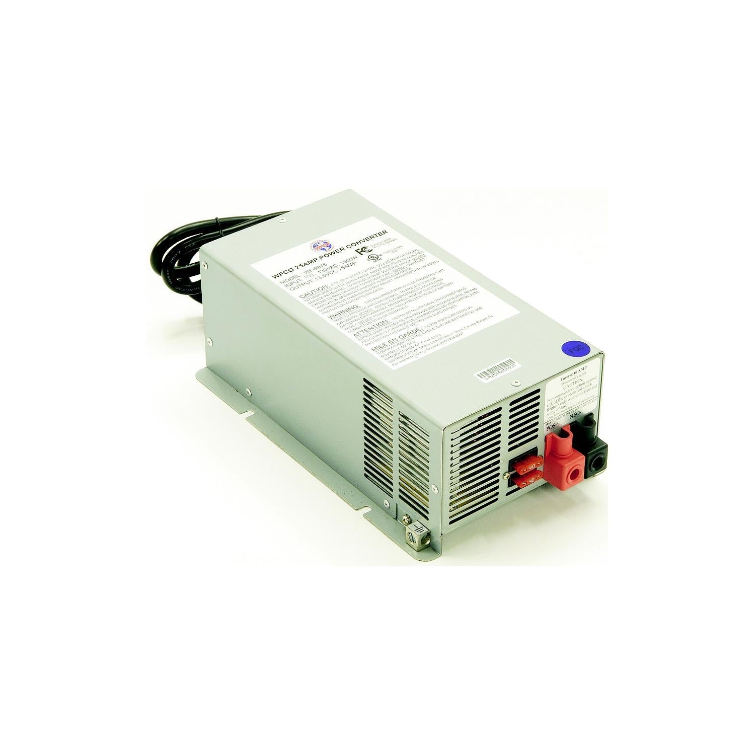WFCO WF-9865-AD-CB 9800 Series RV Deck Mount 65A Power Converter Charger
