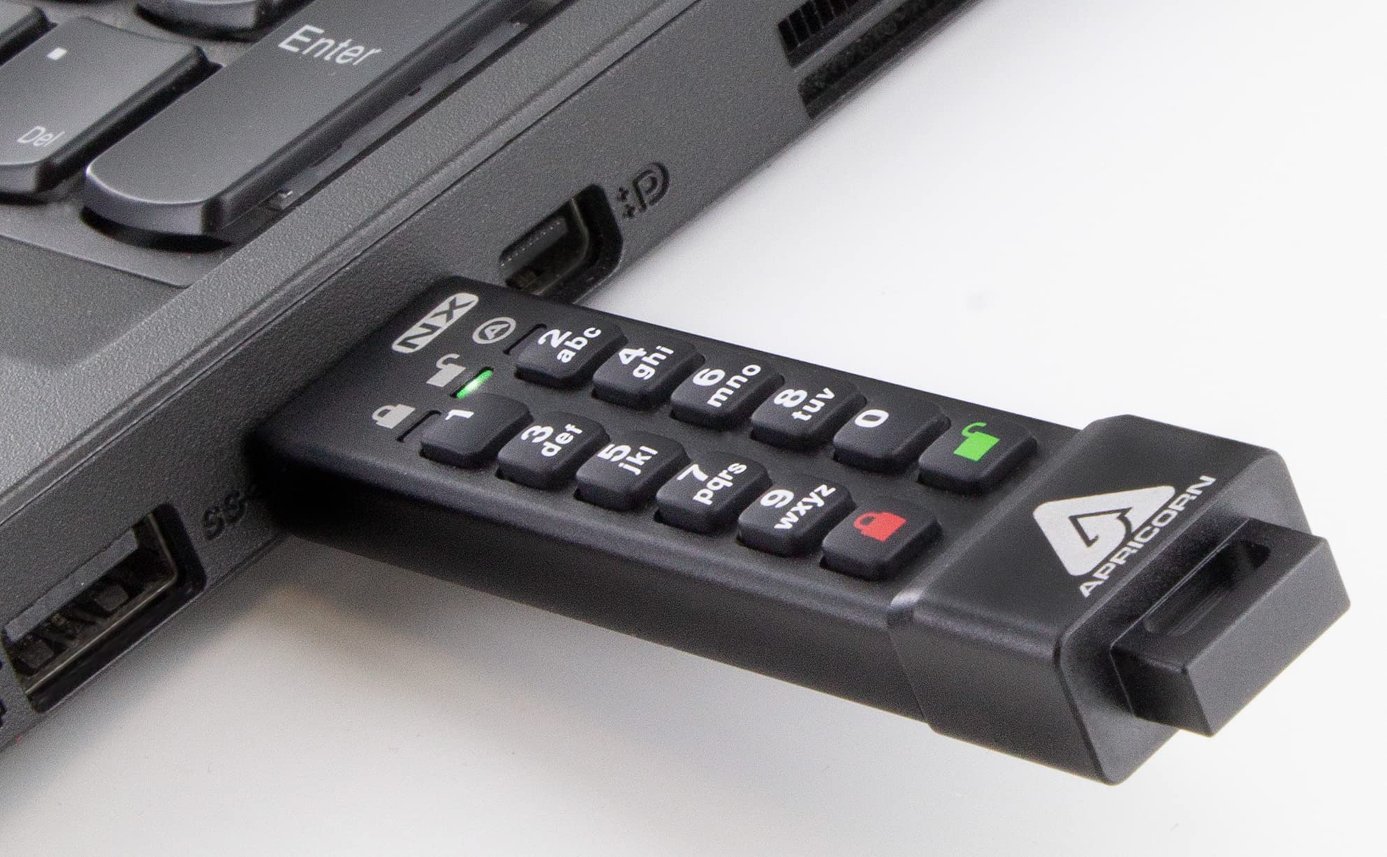 Apricorn ASK3-NX 16GB USB 3.1 Encrypted Secure Drive (ASK3-NX-16GB)