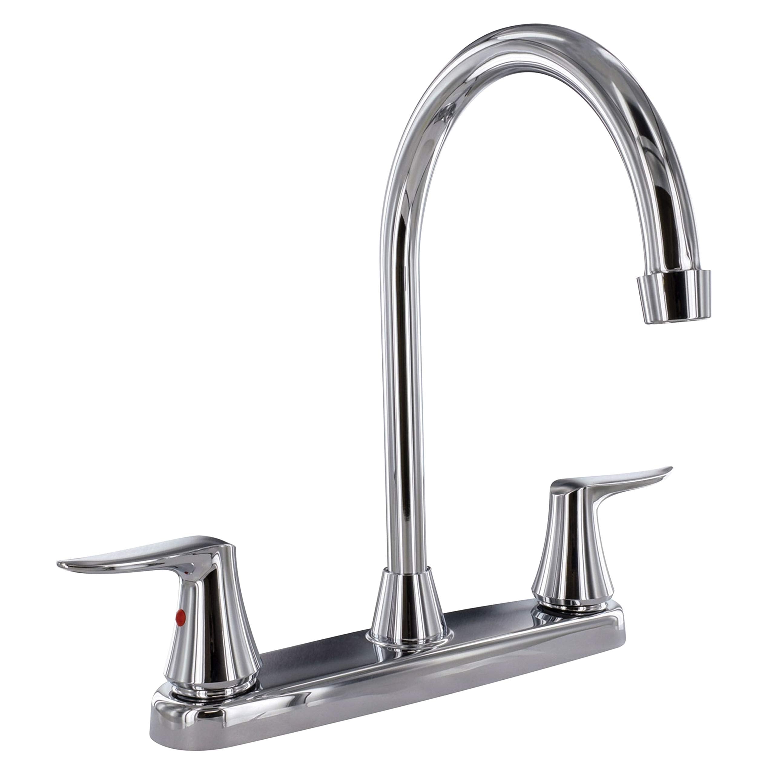 Valterra PF221305 Catalina Two Handle Hi-Arc Kitchen Faucet, Chrome