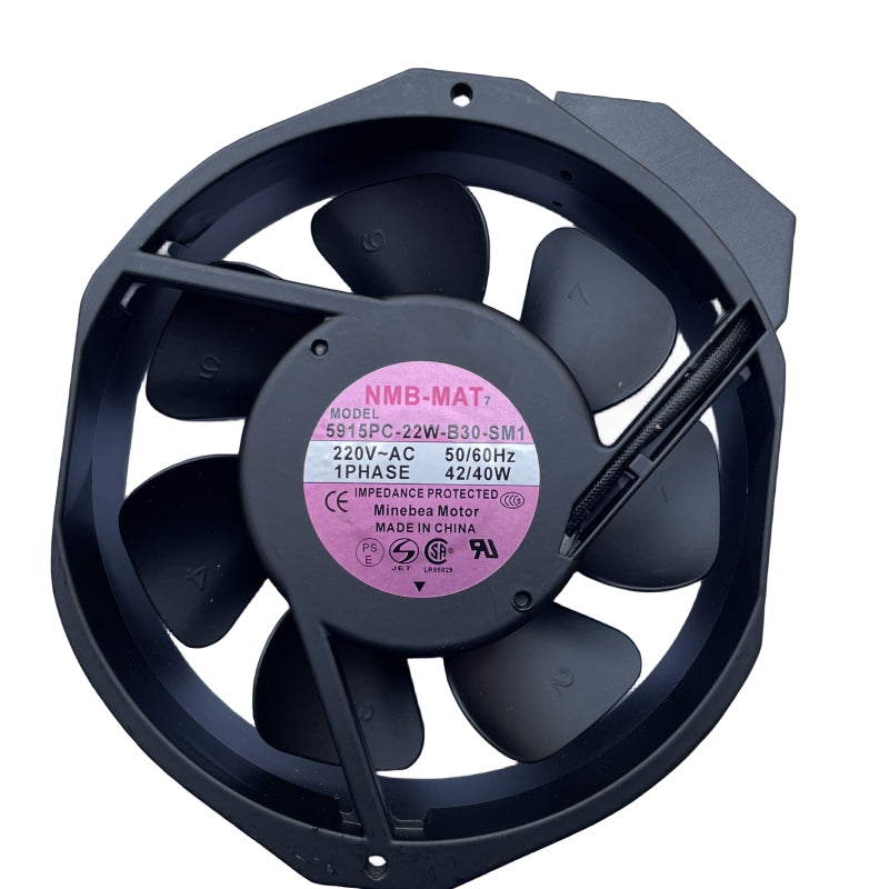 5915PC-22W-B30-SM1 AC 220V 50/60HZ 42/40W 1 Phase 172 * 150 * 38mm Cooling Fan
