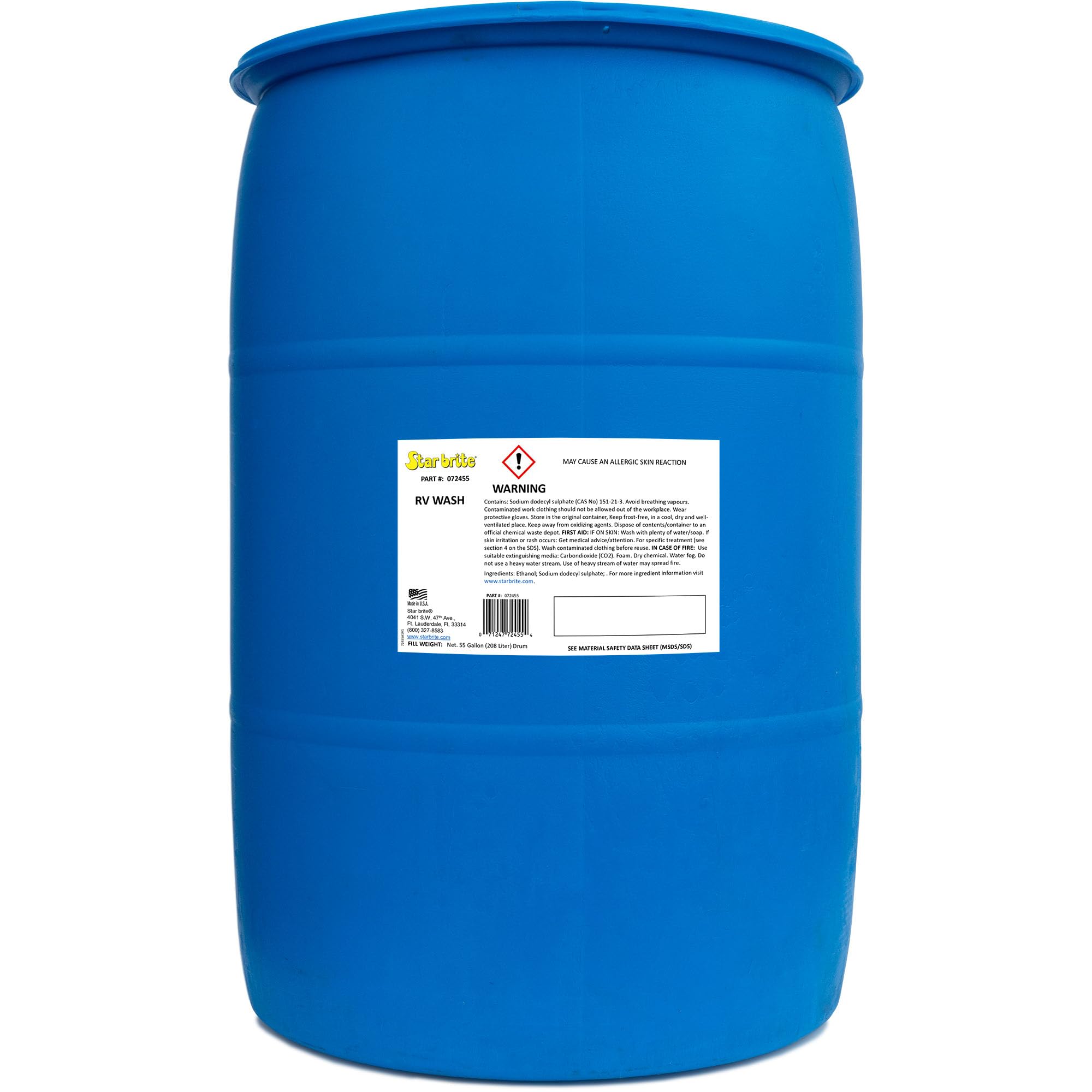 Star brite 072455 Economy RV Wash, 55 gal. Drum