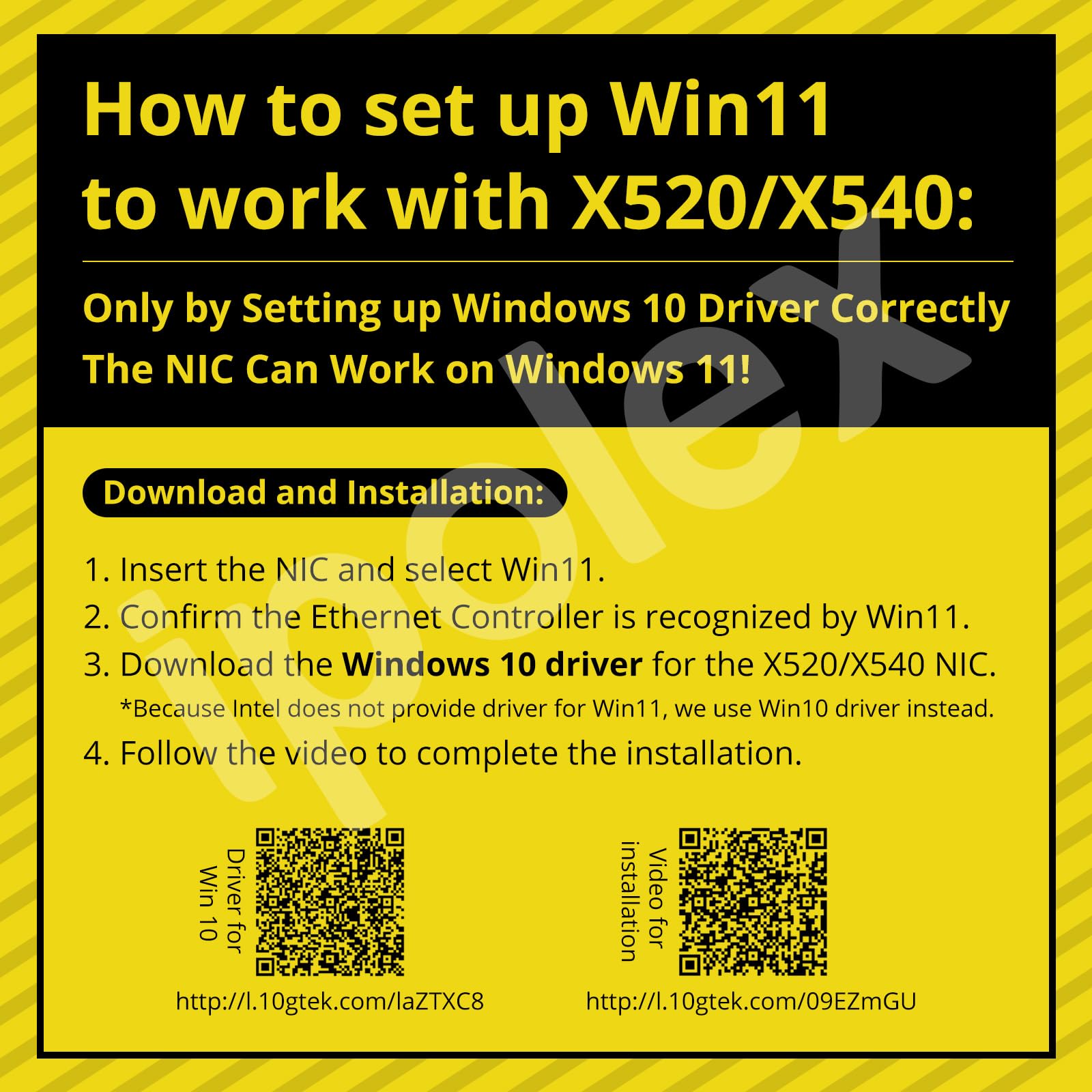 10Gb Network Card Intel X540-T2 PCIE NIC Ethernet Card, Dual RJ45 Port, Intel X540-BT2 Controller, 10G Converged Network LAN Adapter, Support Windows/Linux/Vmware/ESX/Freebsd Server