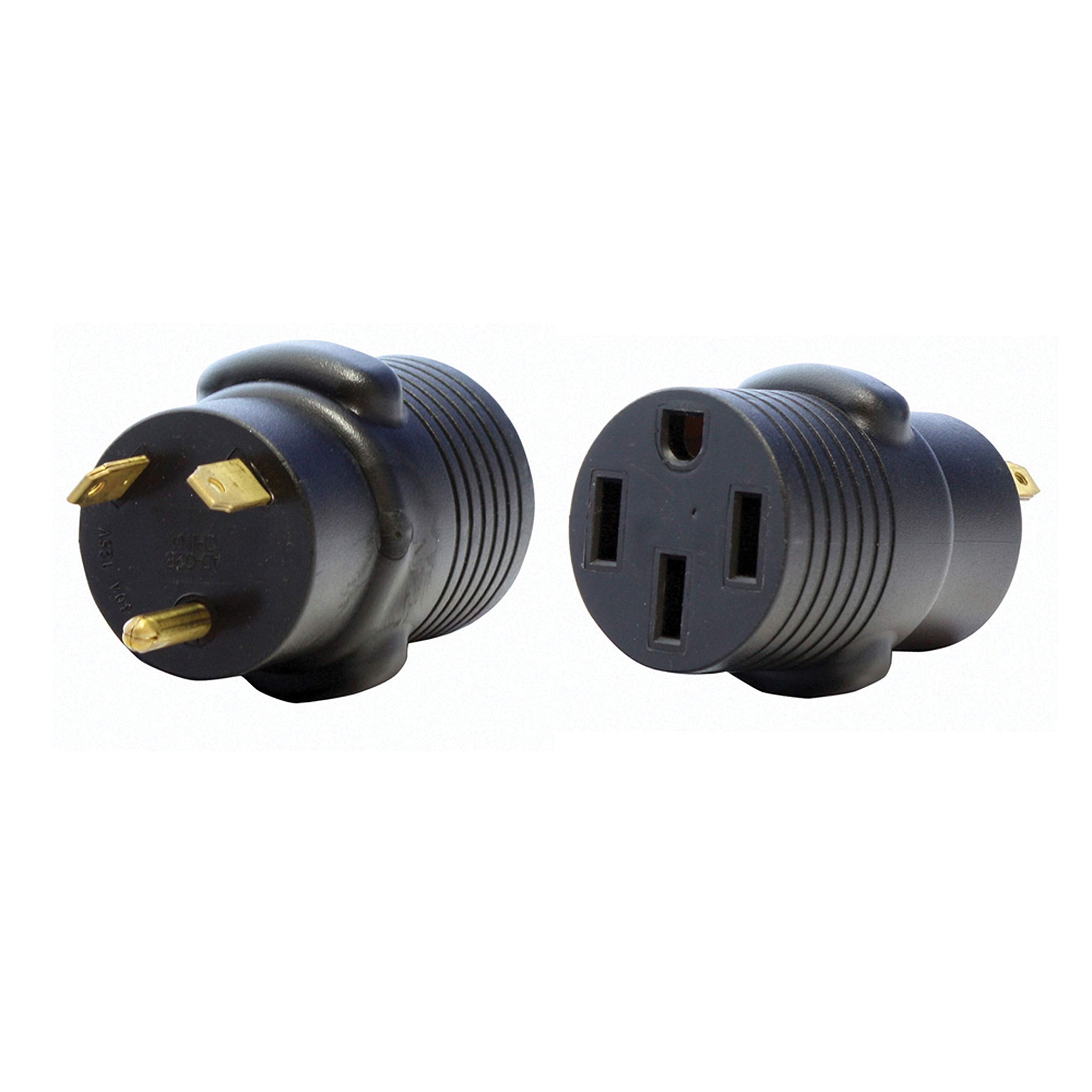 Valterra A10-3050A Mighty Cord 30AM-50AF Adapter Plug, Bulk