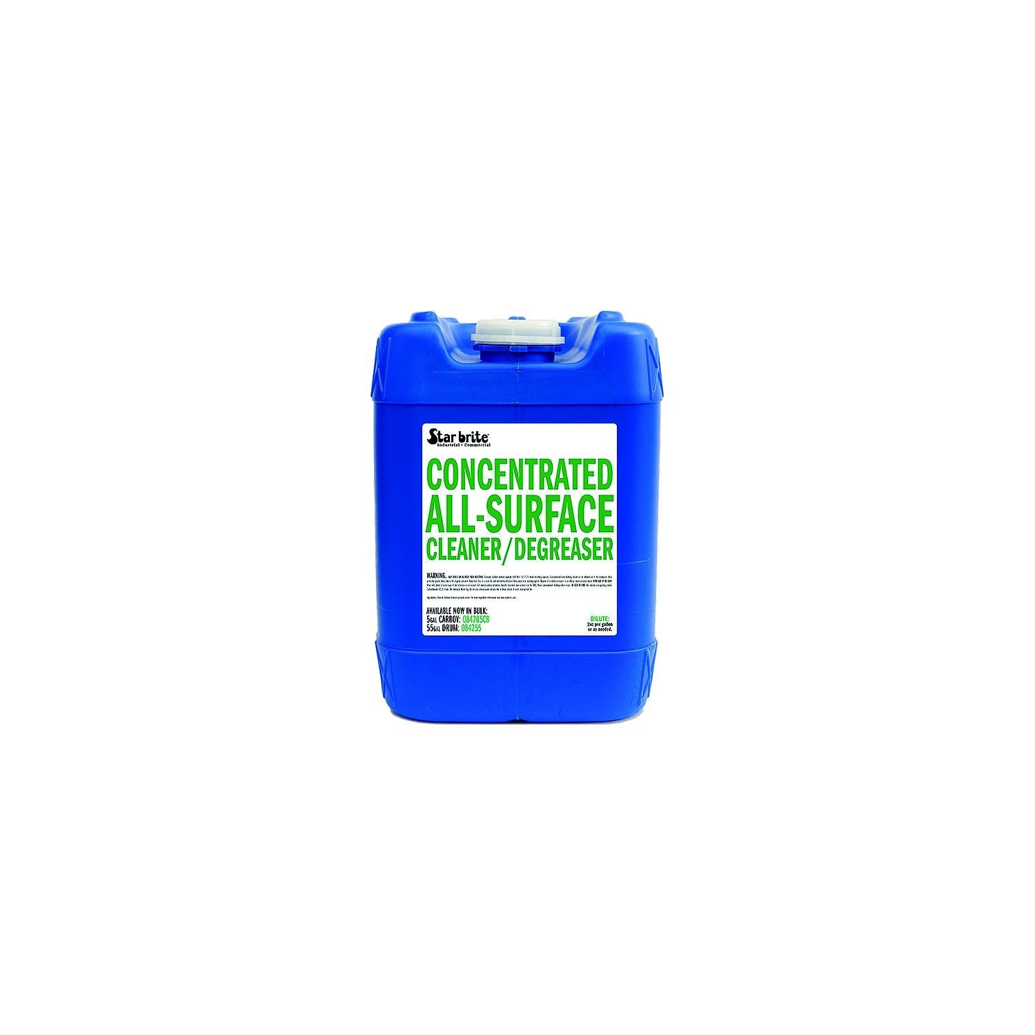 Star Brite 084205CB Commercial-Grade All-Surface Cleaner & Degreaser., Concentrated, 5 Gal.