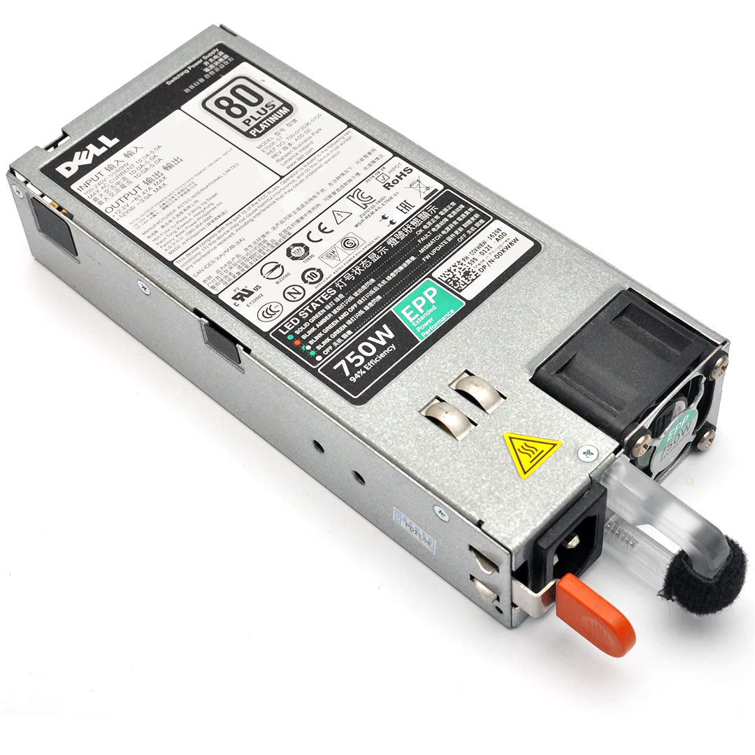Dell Platinum 80+ EPP 750W 86mm Power Supply Unit (PSU) | HTRH4