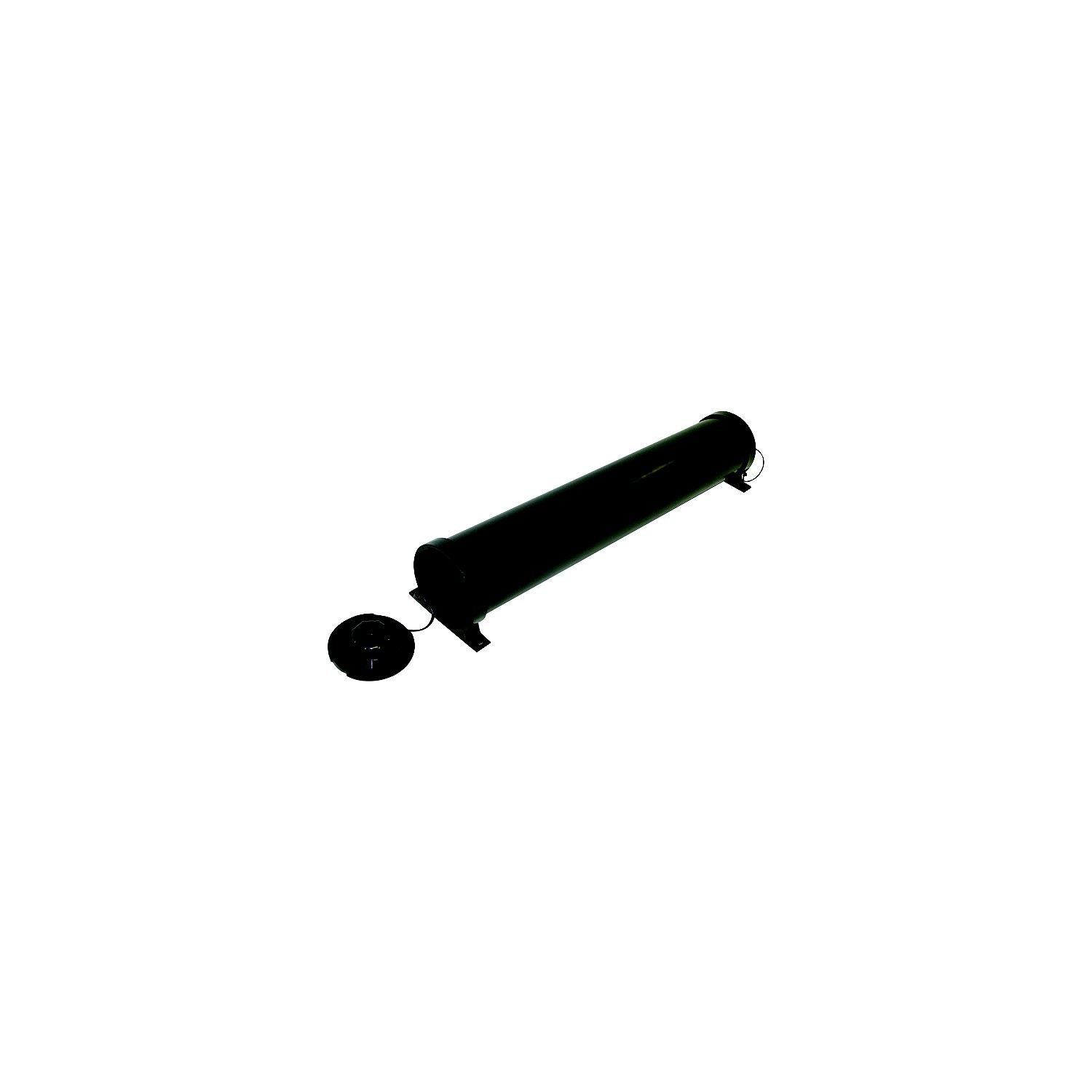 Valterra A04-0151XBK ABS Plastic EZ RV Hose Carrier w/Interlocking Cap, 46", Black