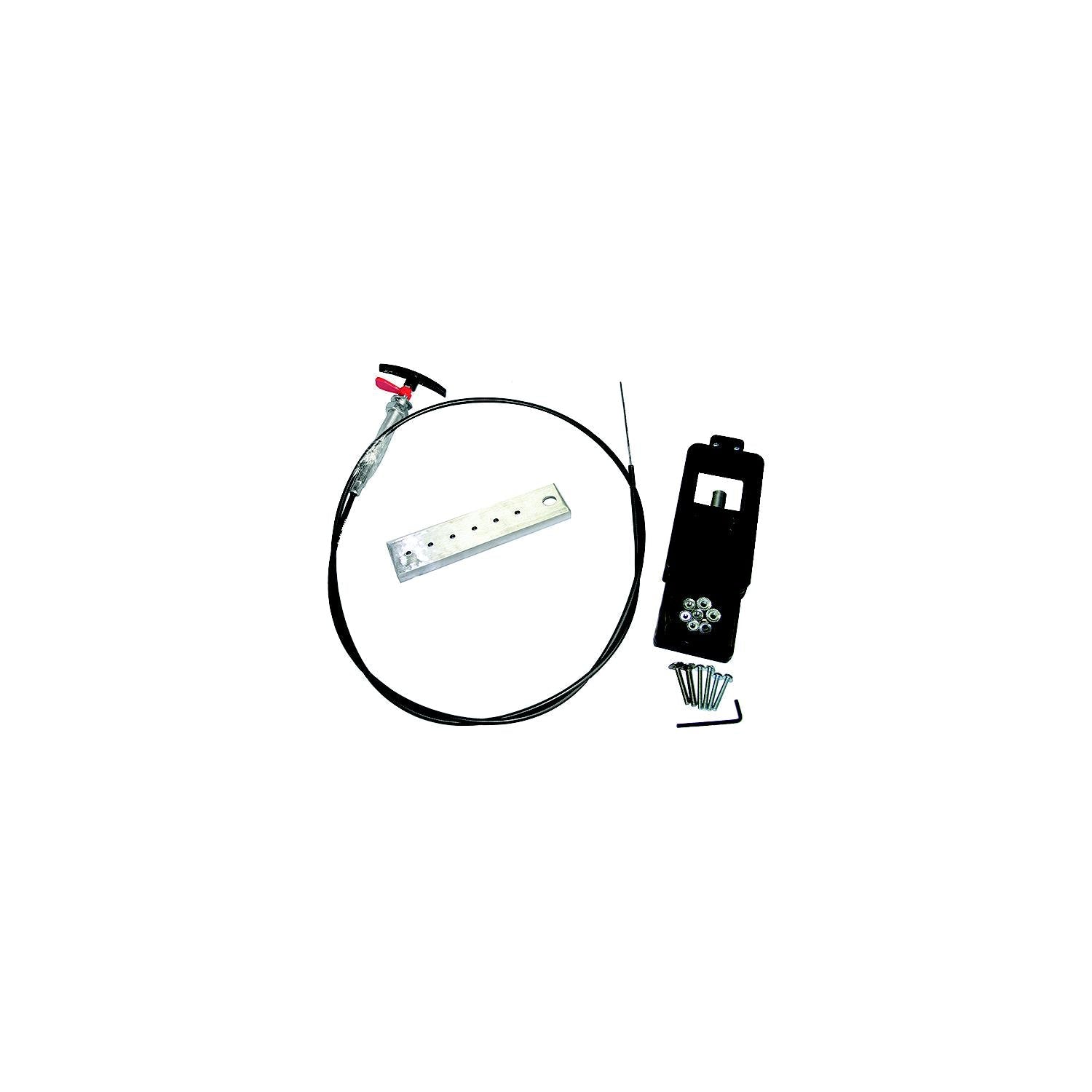 Valterra TC372CN 72" Flexible Polymer Cable Actuated 3" Waste Valve Kit