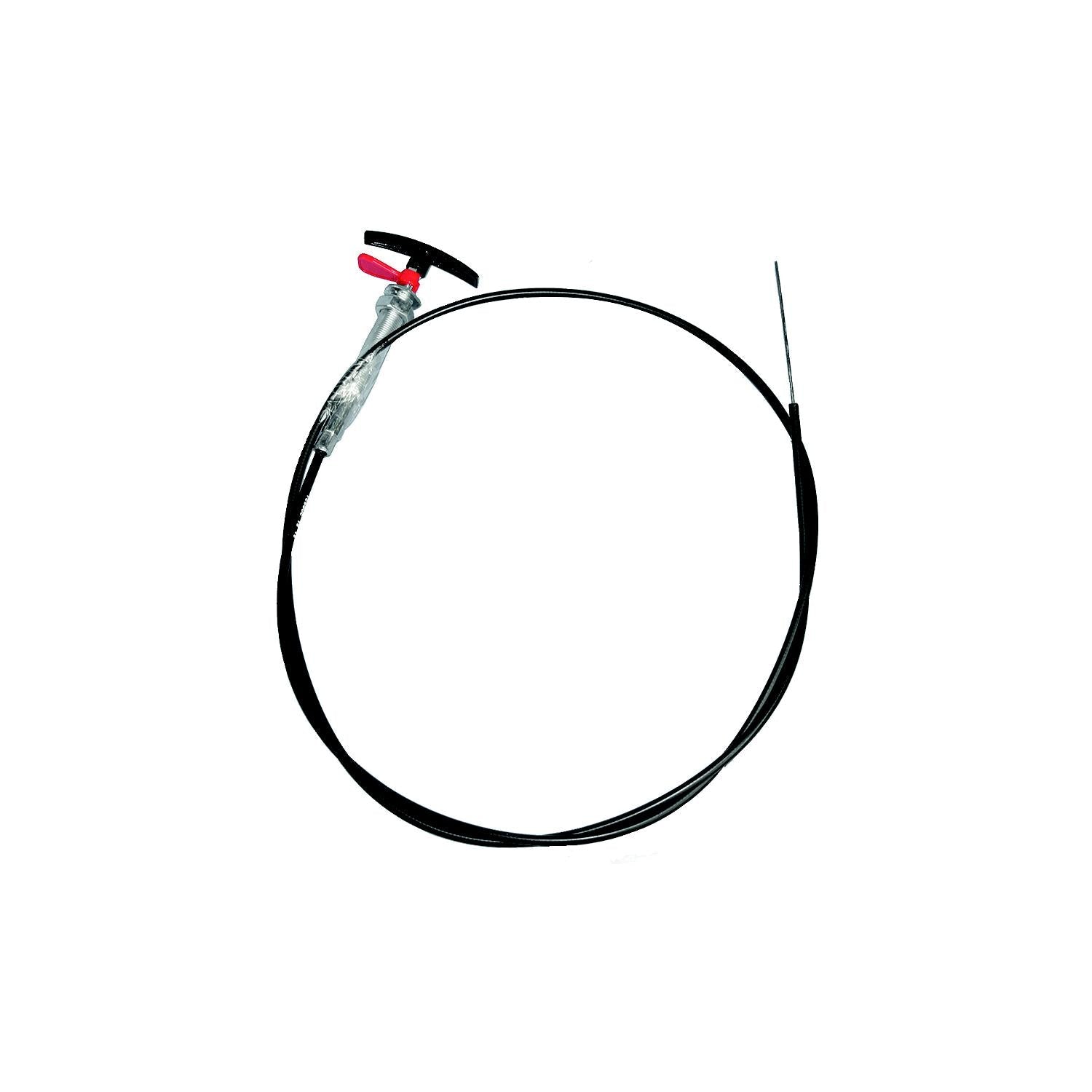 Valterra TC 72 PB Replacement Waste Valve Stainless Cable & Handle, 72"