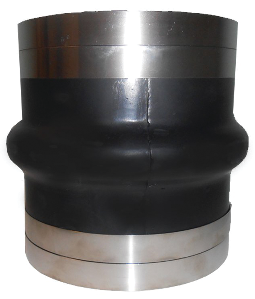 Trident Marine THH-8-S/S Trident Hump Hose w/T-Clamp, 8"