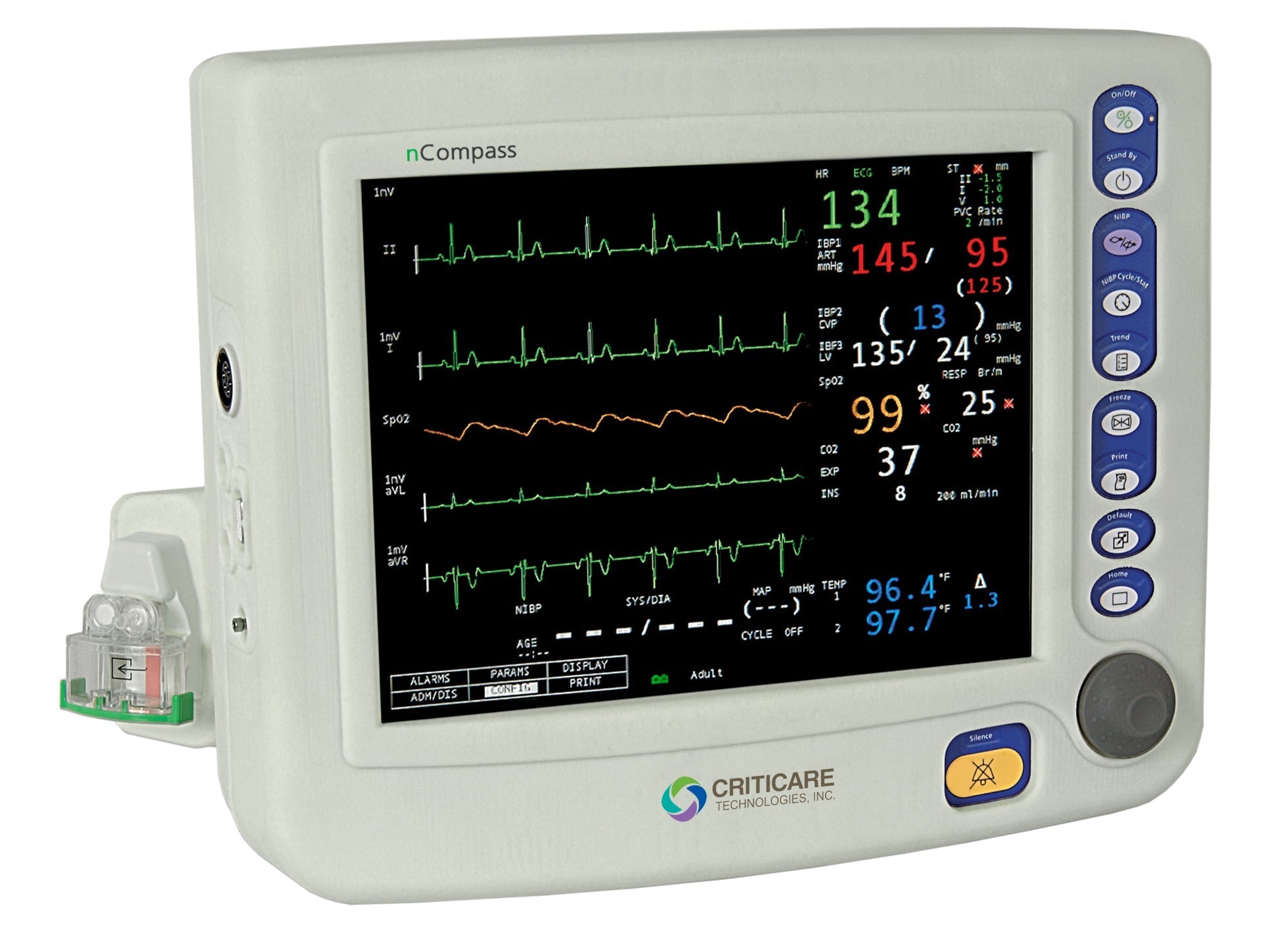 Criticare nCompass 8100H Series Patient Monitor