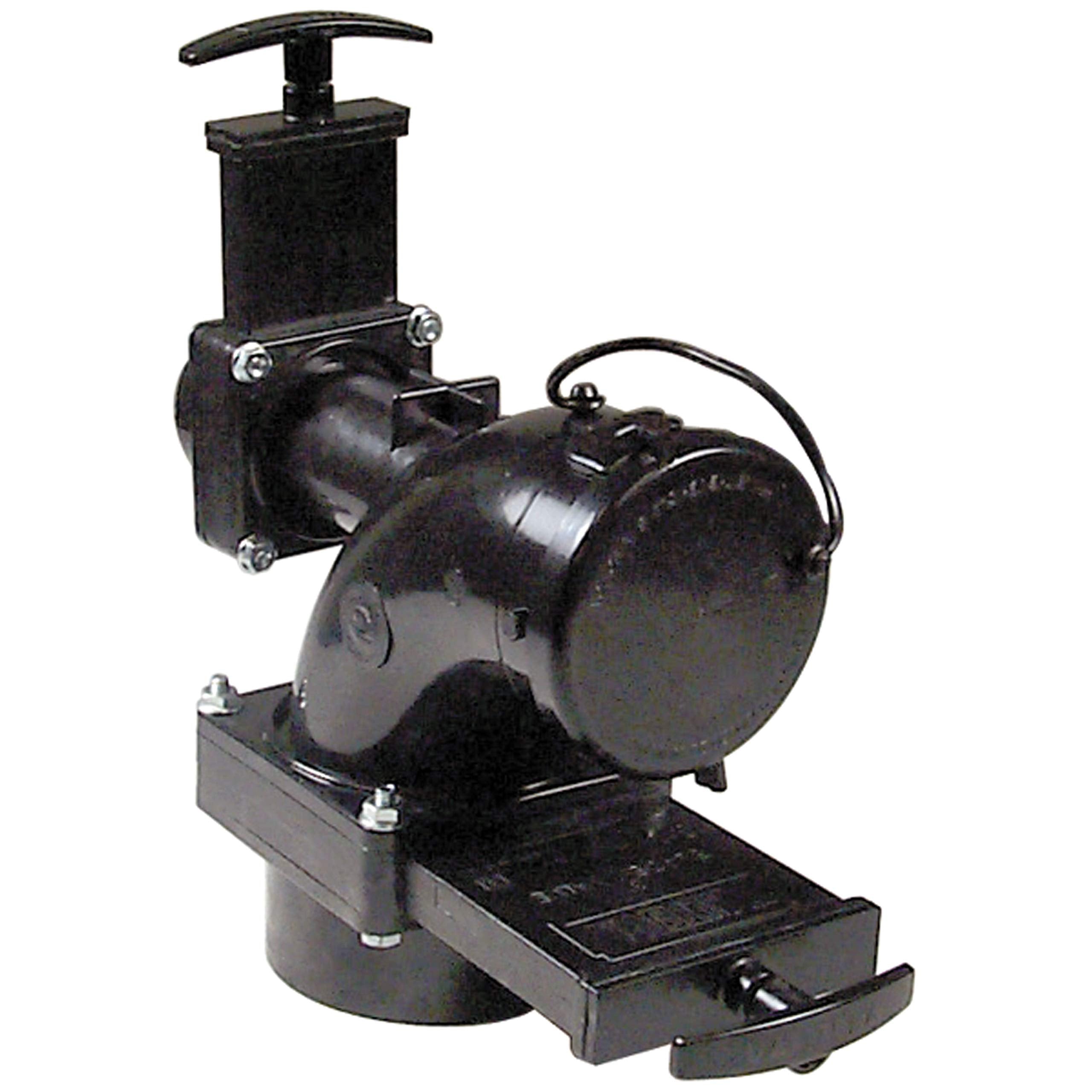 Valterra T68 RV Double Rotating Valve with 3" Hub x 1 1/2" Hub x 3" Bay & Cap
