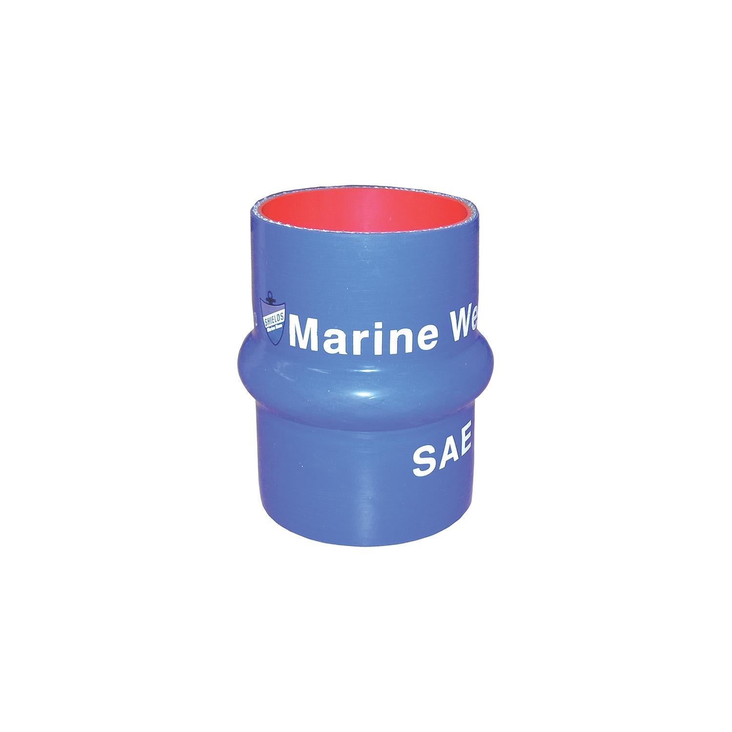 Shield 16-272-5000 Shields Marine Hose Silicone Single Hump Coupler