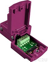 MOXA CBL-M68M9x8-BK-100 SCSI VHDCI 68 to 8xDB9 Male RS-232 Breakout Cable