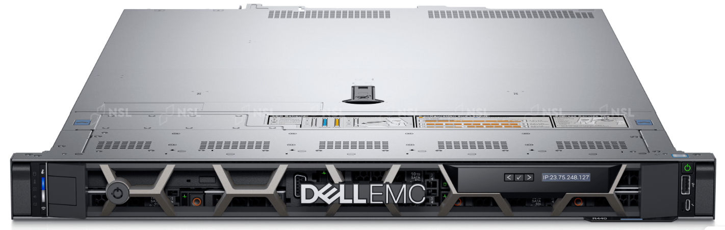 Dell PowerEdge R440 10SFF (4x NVMe)