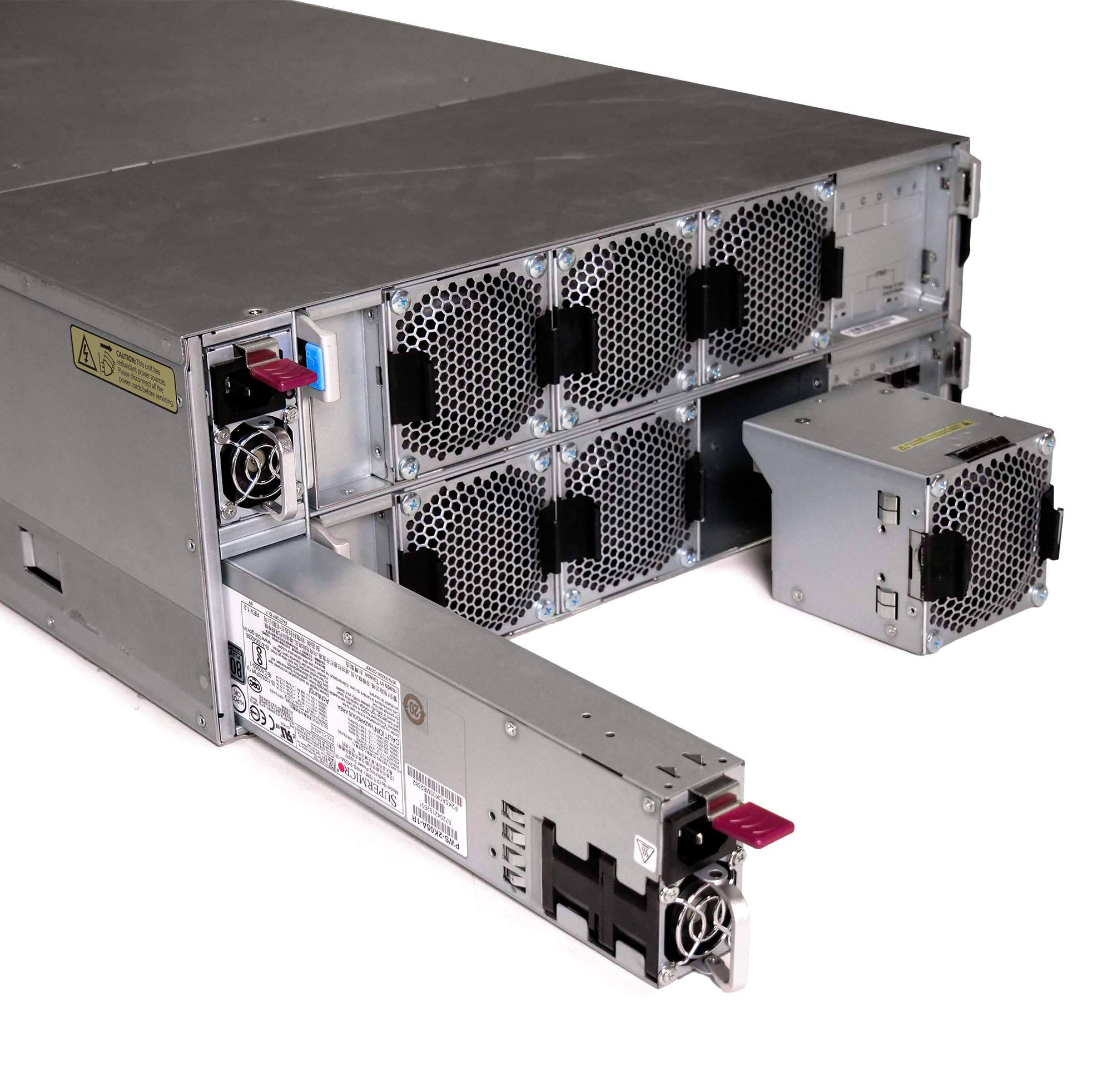 Supermicro SuperChassis 90-Bay Host Managed SMR SATA JBOD 4U Rackmount Front-Load Disk Shelf Storage Array 947HE1C-R2K05 | 90-Bay Data Center JBOD Enclosure | 1.8PB (Refurbished)