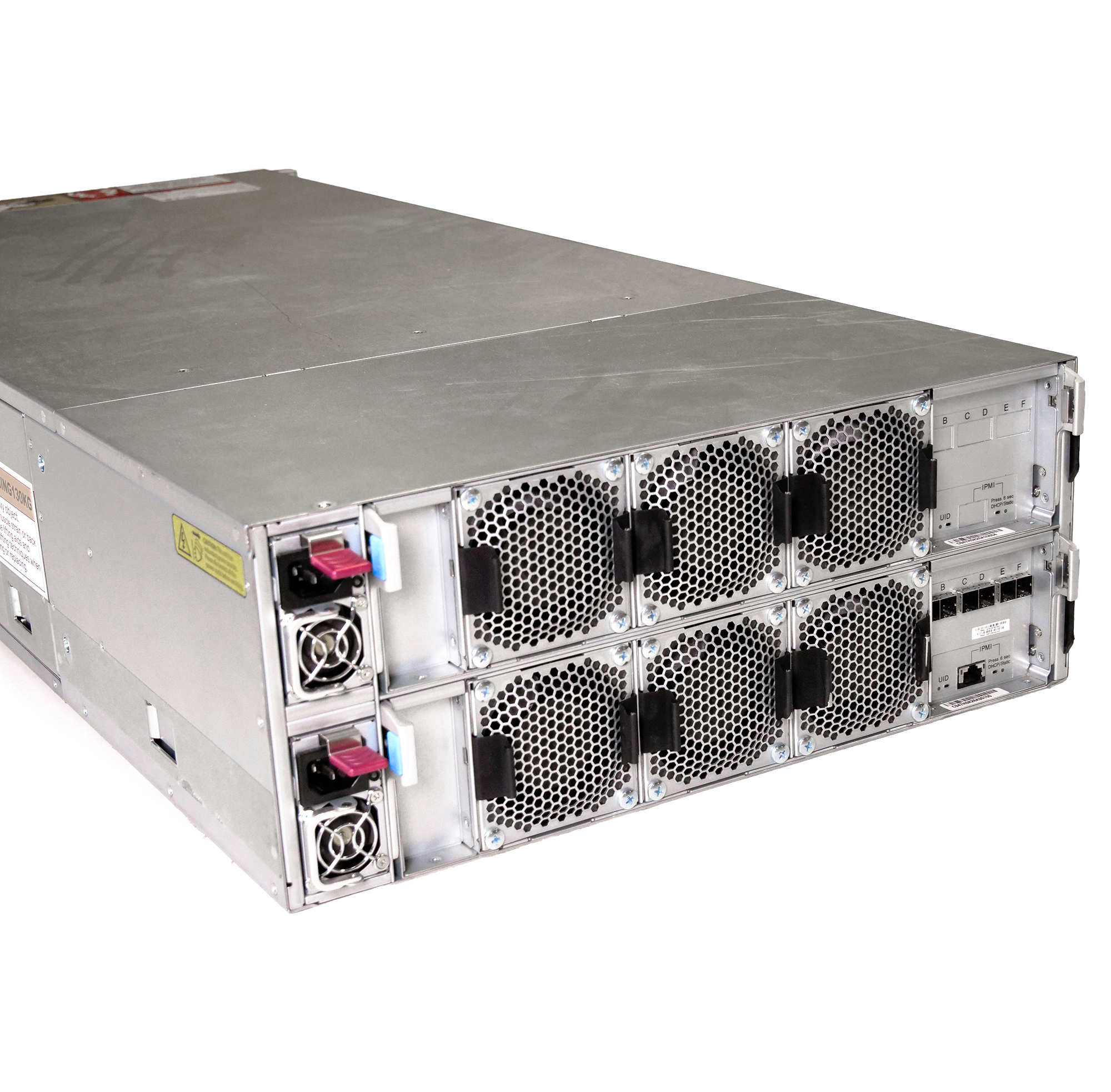 Supermicro SuperChassis 90-Bay Host Managed SMR SATA JBOD 4U Rackmount Front-Load Disk Shelf Storage Array 947HE1C-R2K05 | 90-Bay Data Center JBOD Enclosure | 1.8PB (Refurbished)