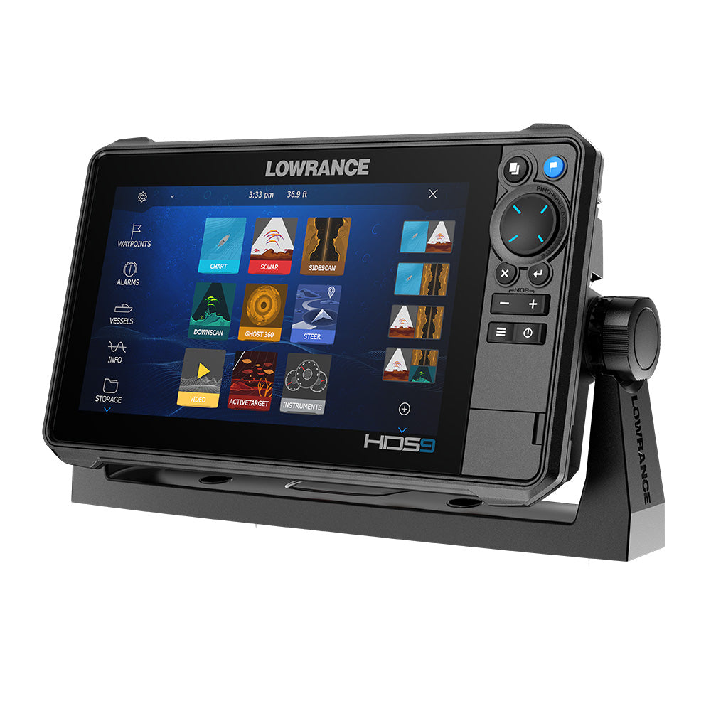Lowrance HDS PRO 9 - w/ Preloaded C-MAP DISCOVER OnBoard Active Imaging HD Transducer [000-15981-001]